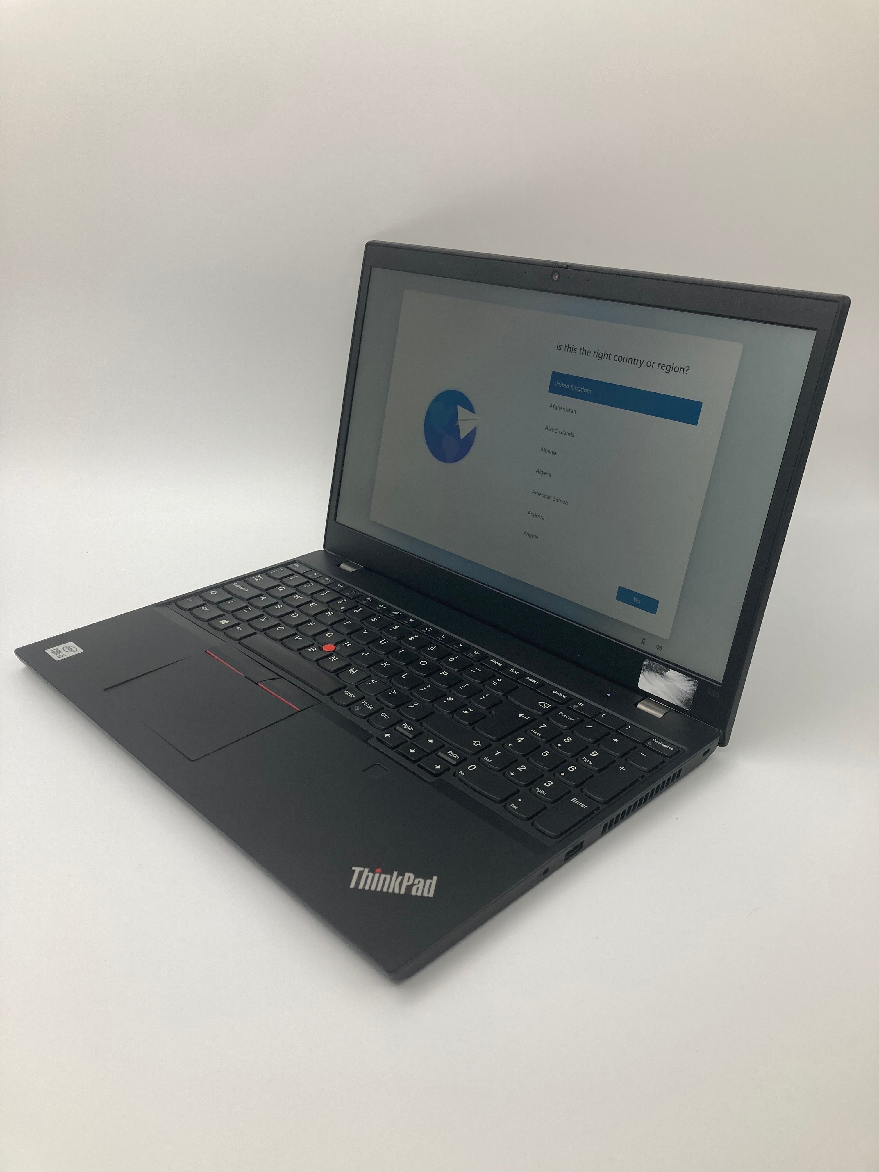 Lenovo Laptop ThinkPad L15 G1 15" i5 10th Gen 8GB RAM 256GB SSD W11 *Spares*