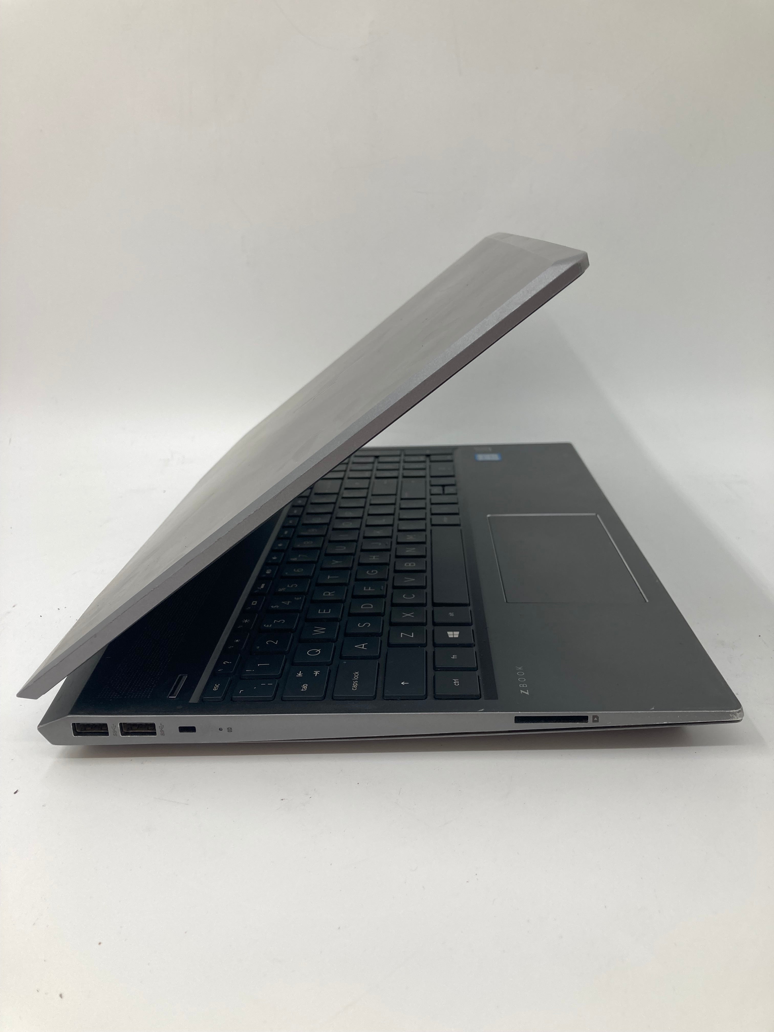 HP Laptop ZBook 15V G5 15" Screen i7 8th Gen 16GB RAM No SSD No OS *Spares*