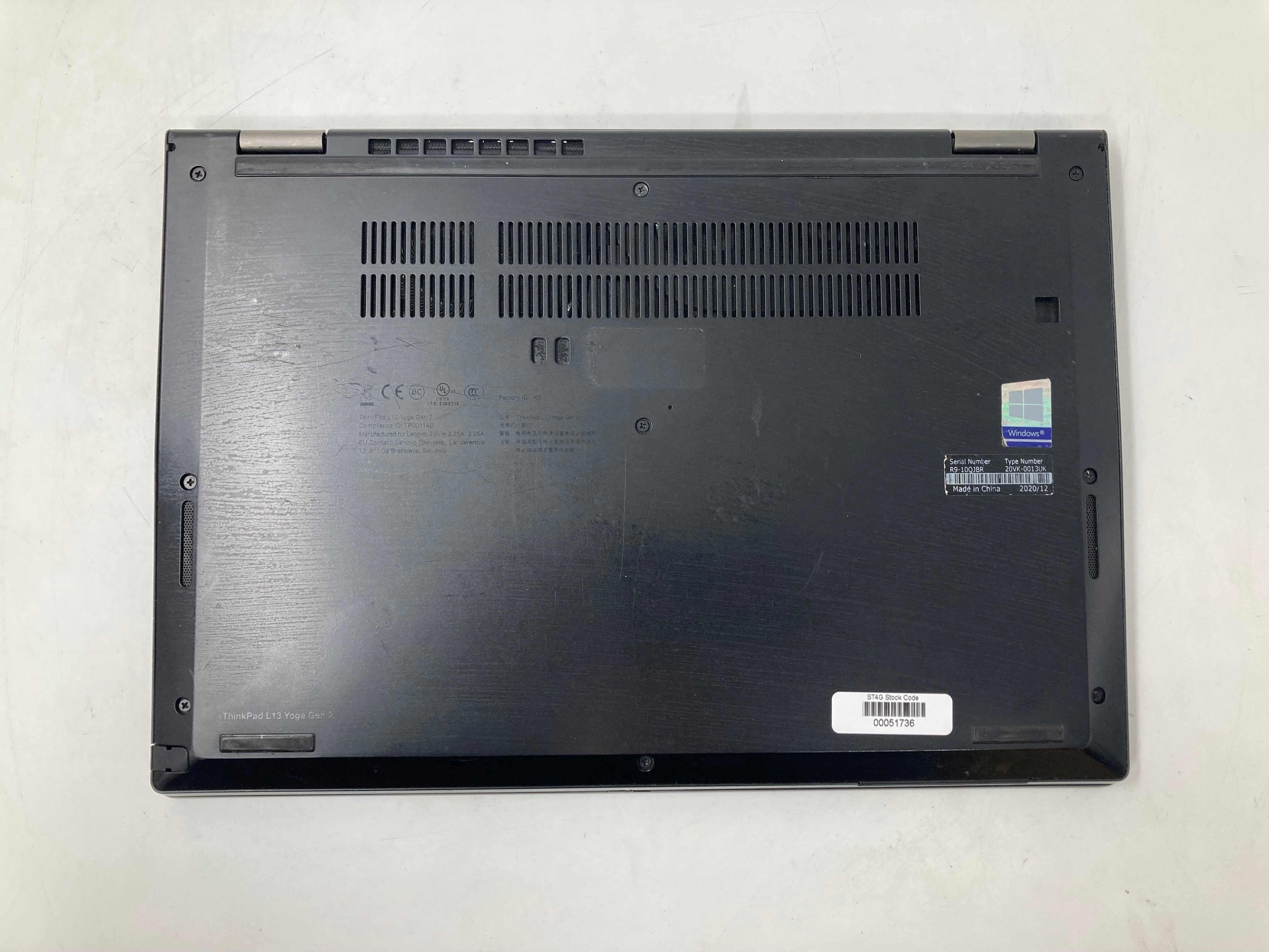 Lenovo ThinkPad L13 Yoga Gen 2 13" i7 11th Gen 16GB RAM 512GB SSD W11