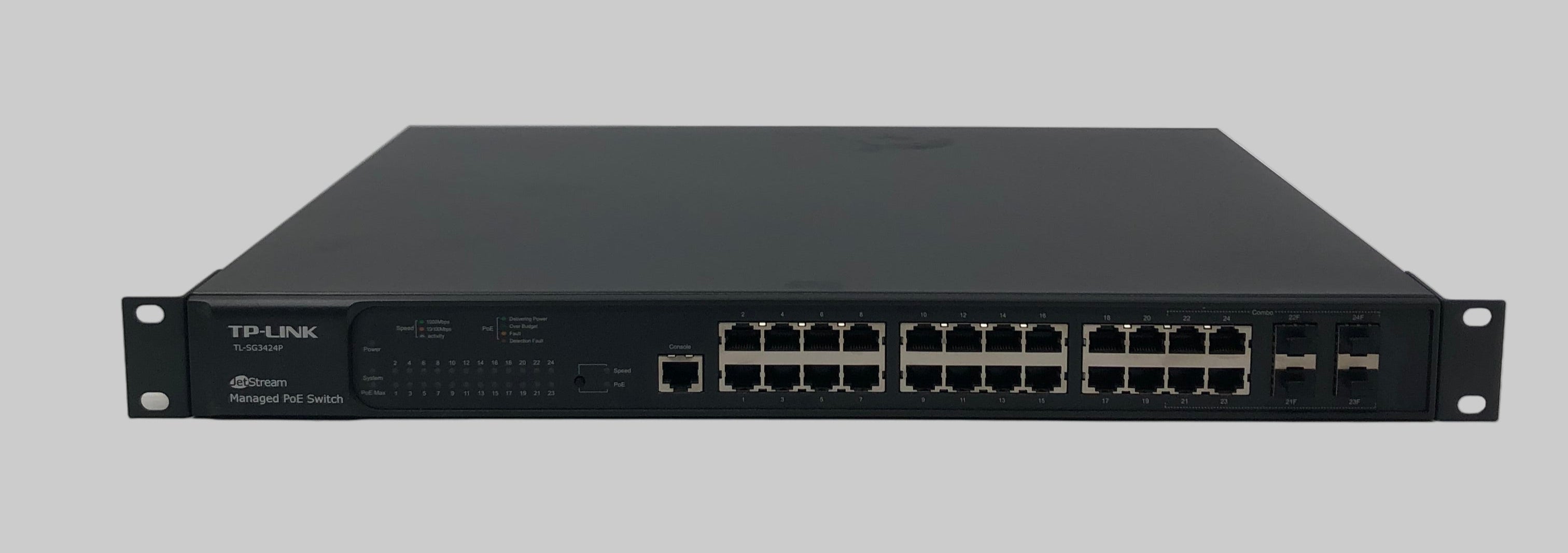 TP-Link TL-SG3424P JetStream Gigabit Managed PoE Switch TL-SG3424P #G8