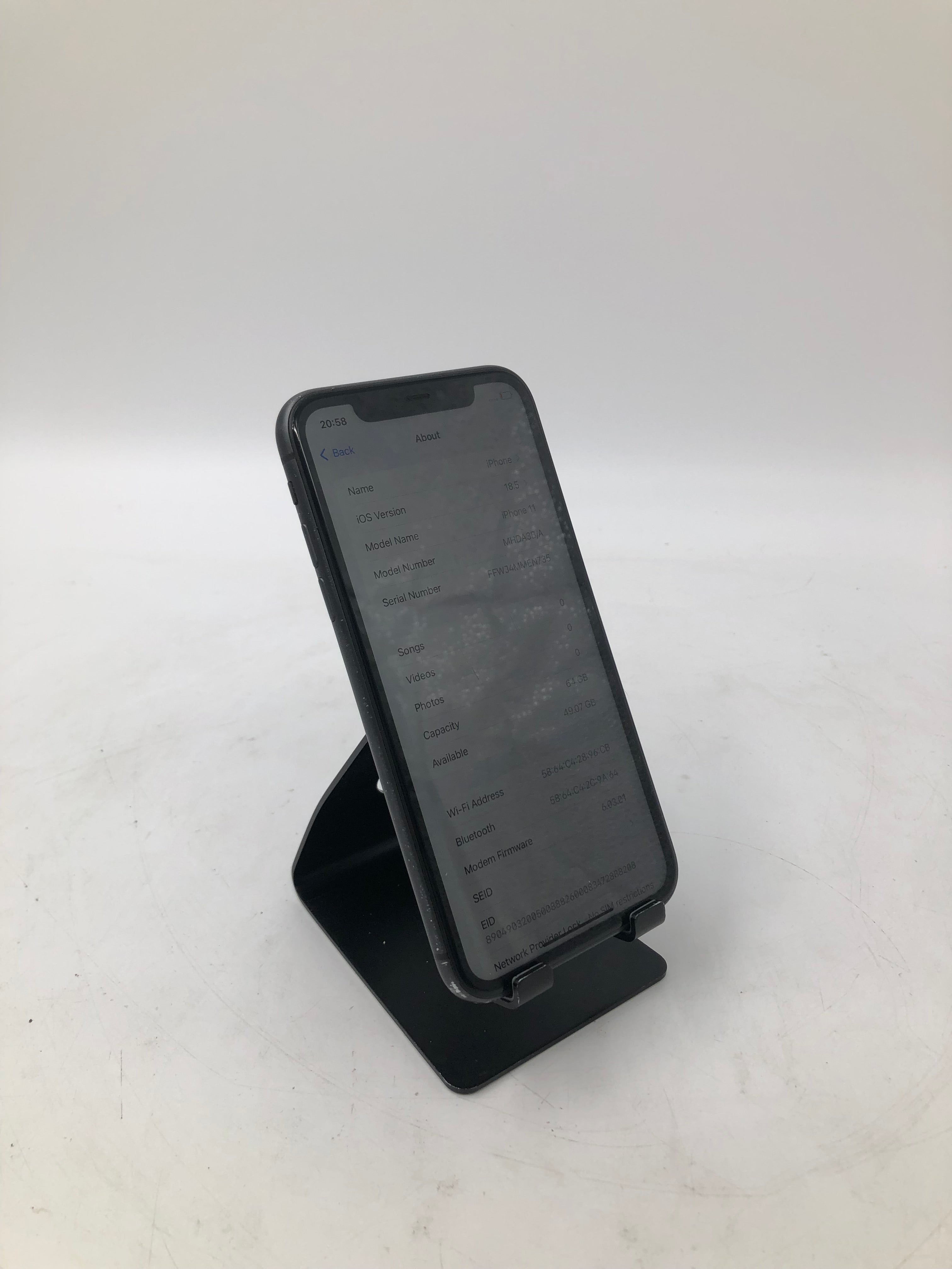 Apple iPhone 11 2019 6.1" Screen 64GB Storage SIM Unlocked 99% Battery Health