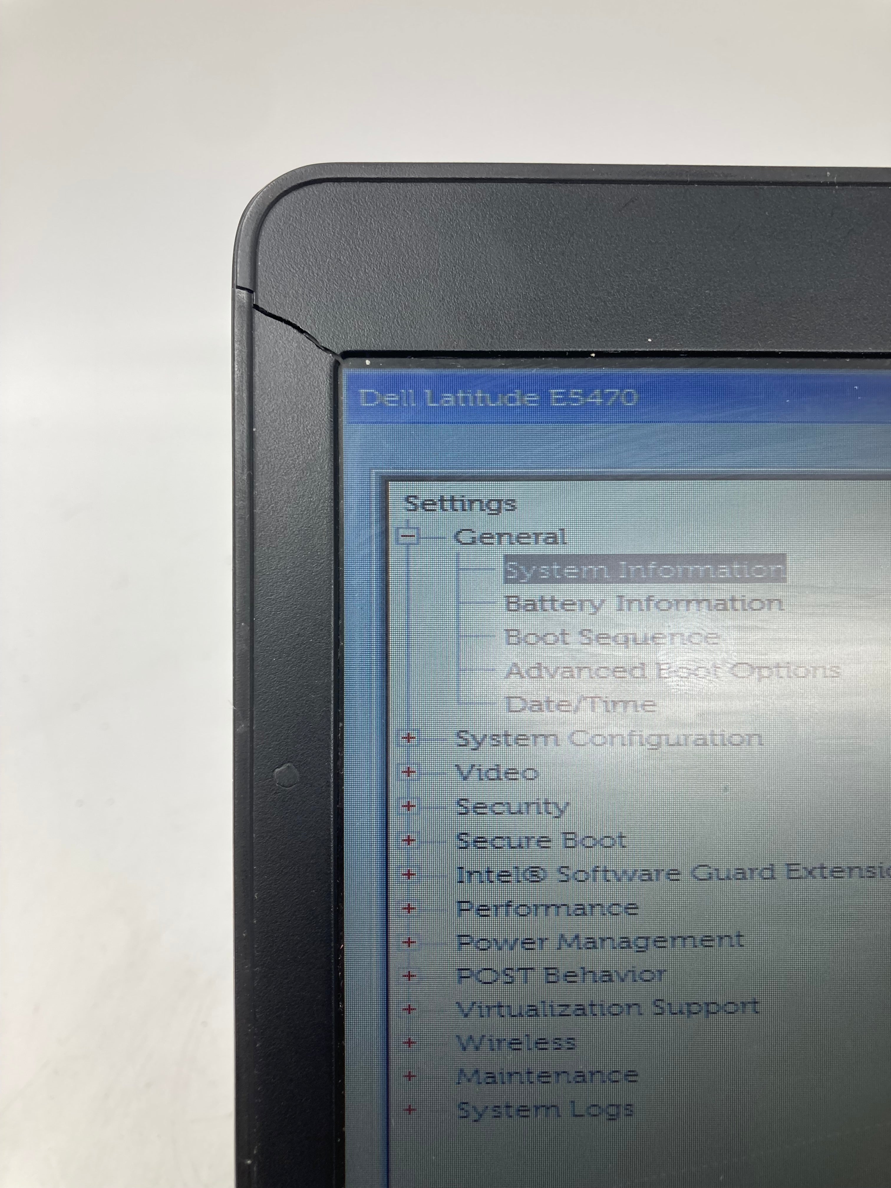 Dell Latitude E5470 14" Screen i5 6th Gen 8GB RAM No SSD -Spares-