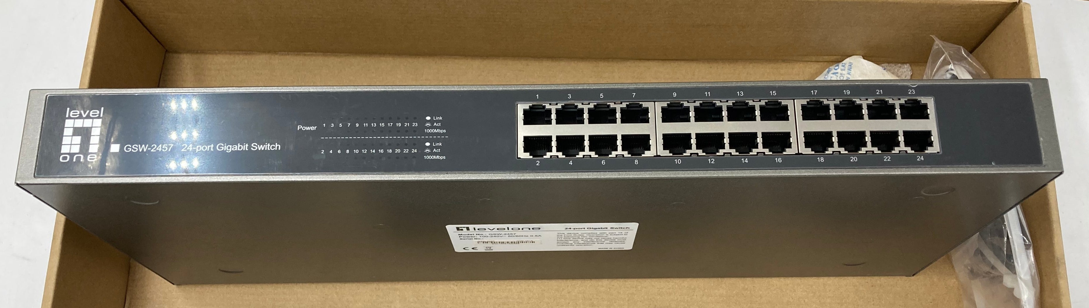 Levelone GSW-2457 24-Port Gigabit Switch
