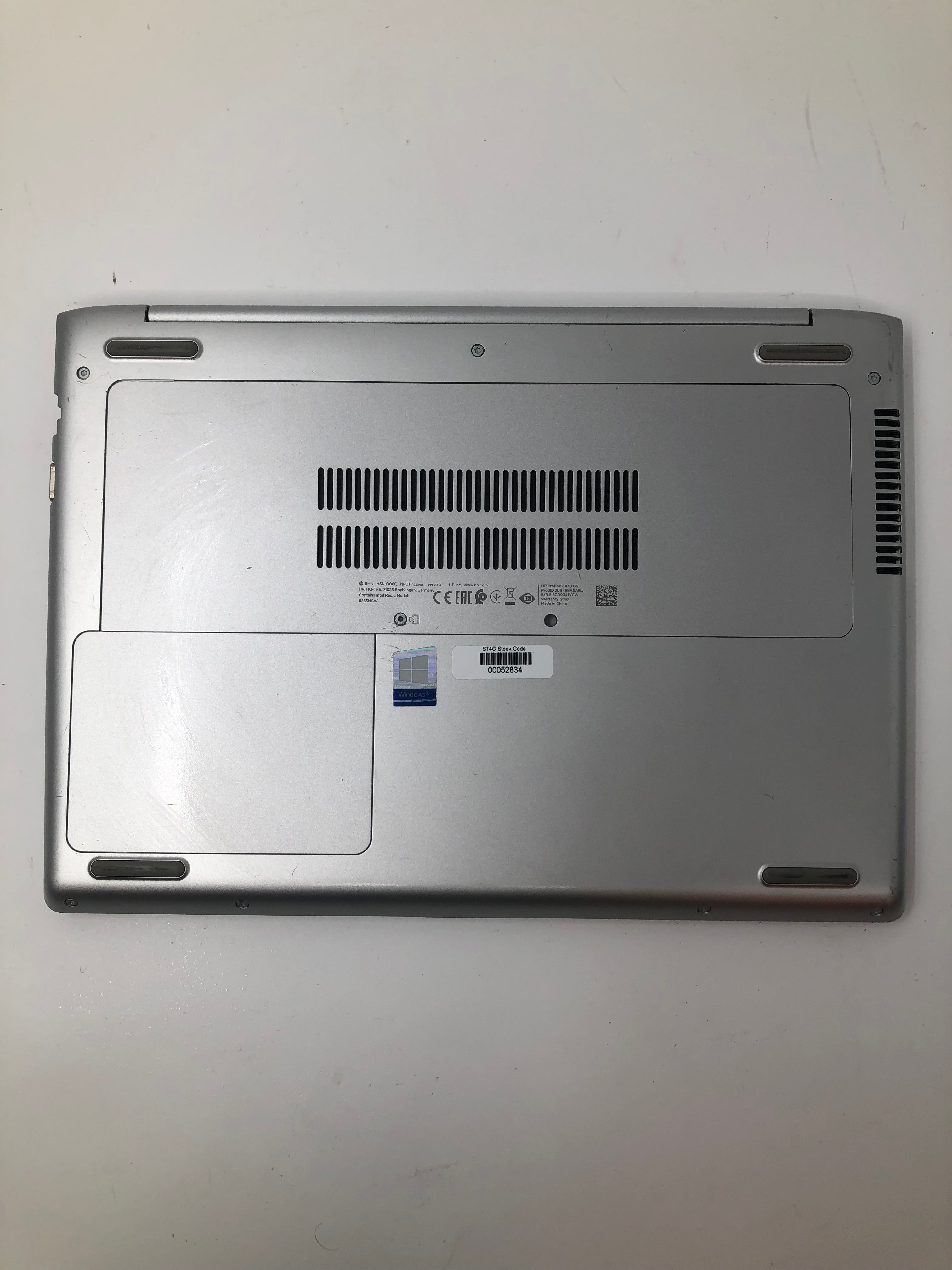HP 430 G5 Probook Spares: i7 8th Gen CPU, 16GB RAM, 13" Screen (No SSD/No OS)