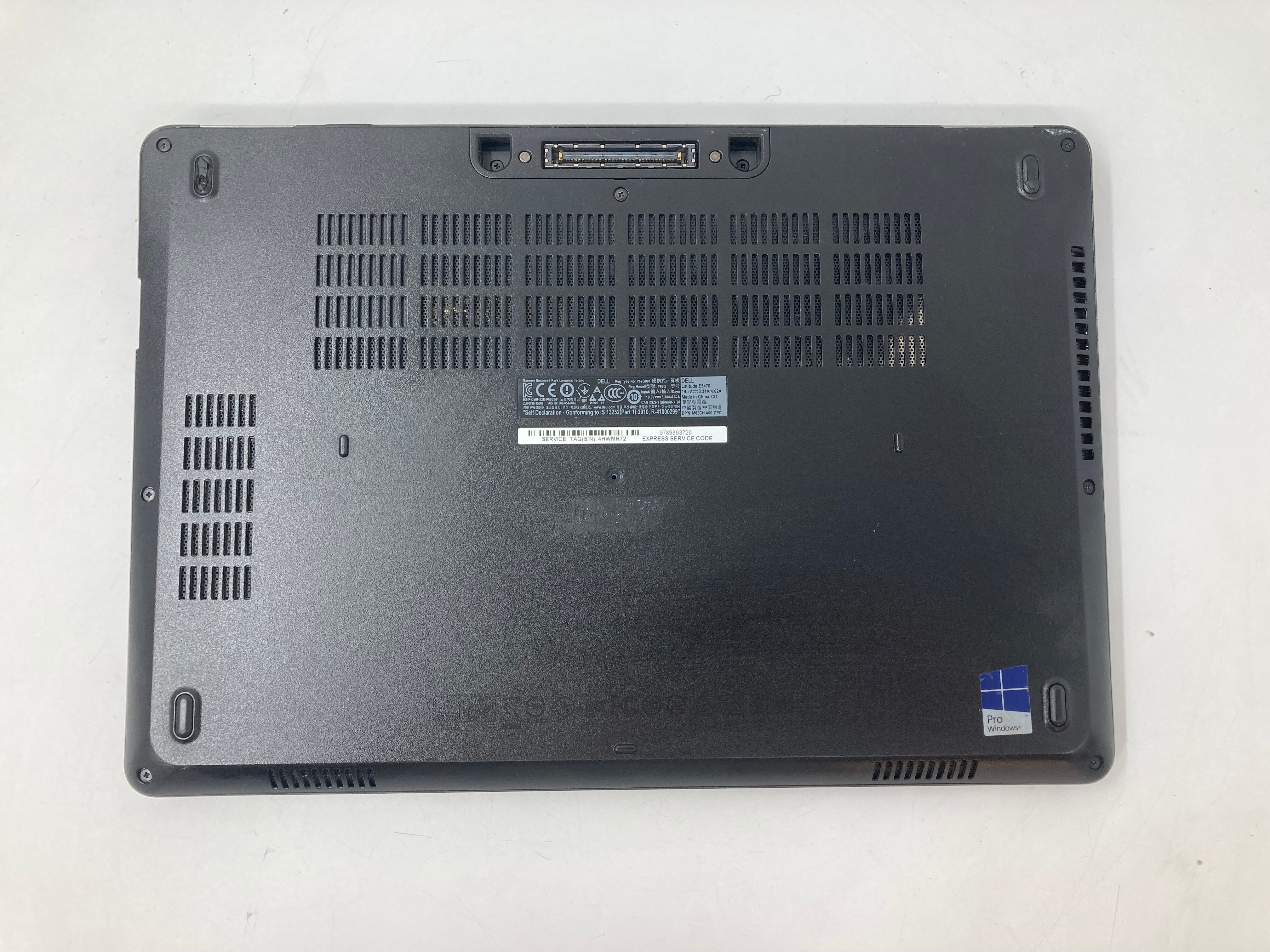 Dell Laptop Latitude E5470 14" i5 6th Gen 4GB RAM No HDD No OS