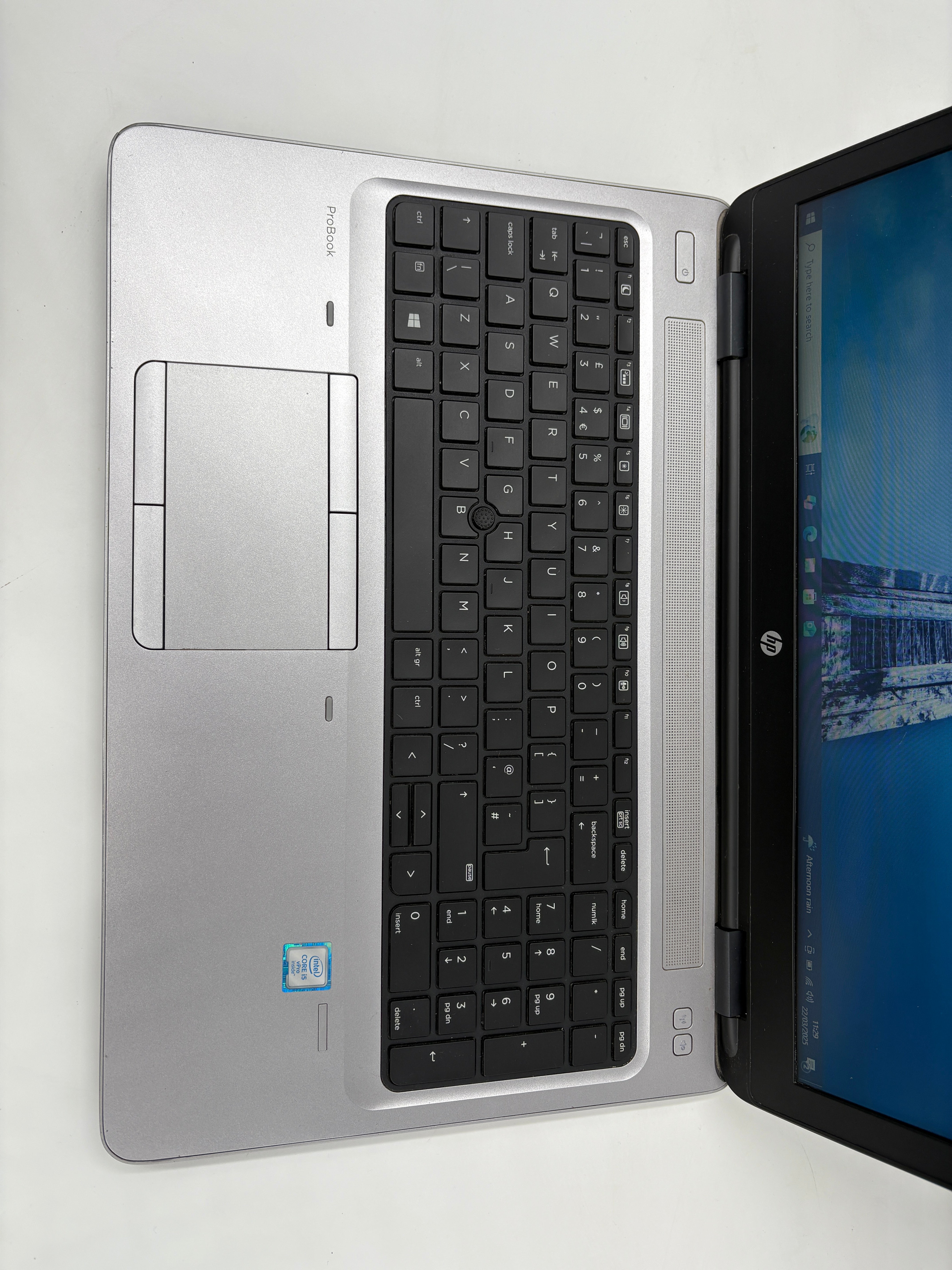 HP Laptop ProBook 650 G2 15.6" Screen i5 6th Gen 4GB RAM 128GB SSD W10 Pro