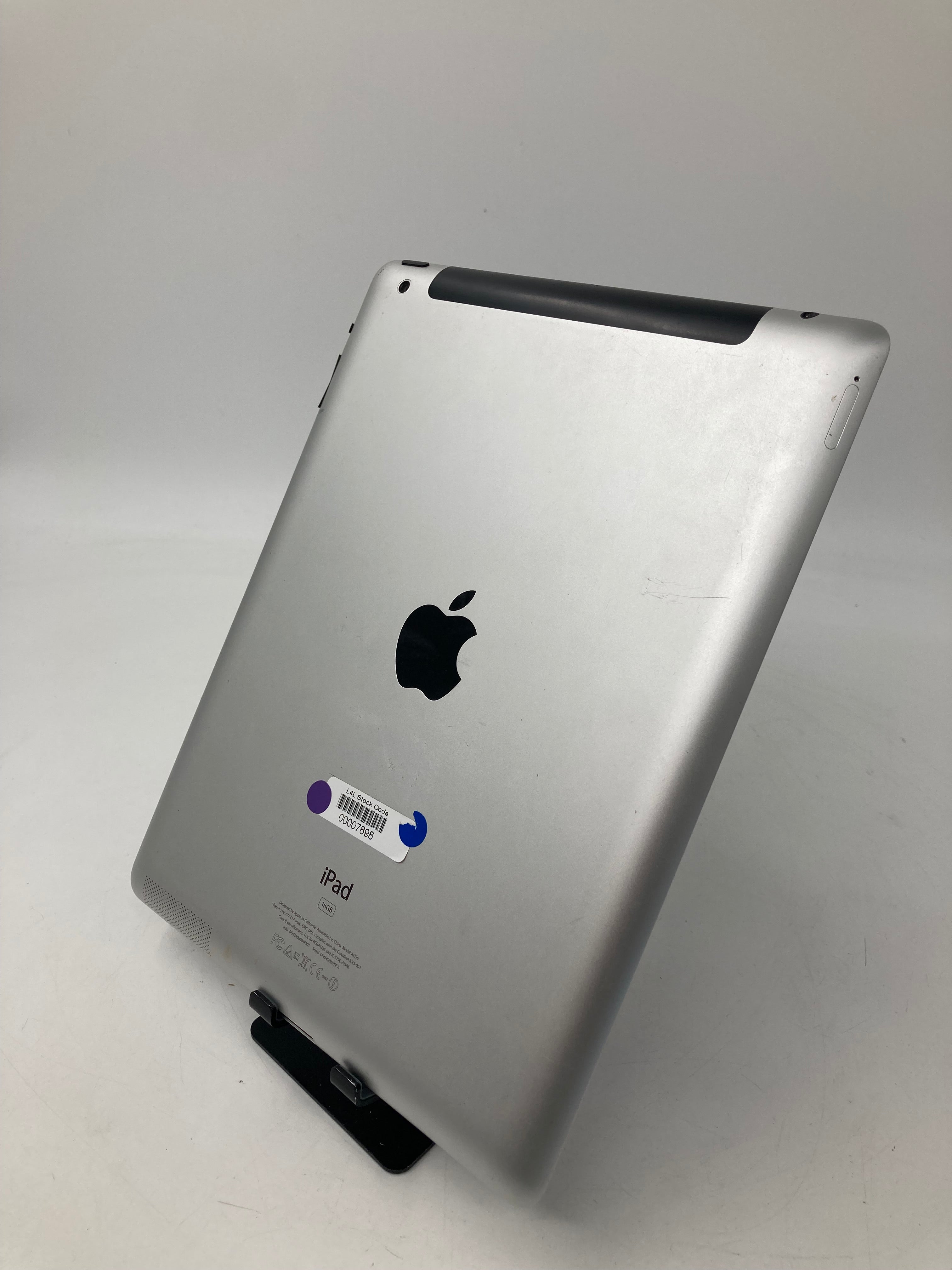 Apple iPad 2 A1396 16GB Silver Lot of Two *Spares*