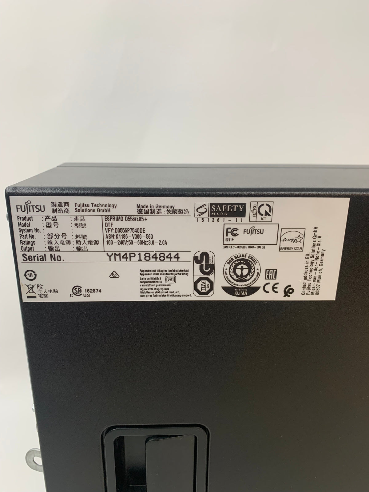 Fujitsu Esprimo D556 E85+ | i5 6th Gen | 8GB RAM | 256GB SSD | W11 Pro
