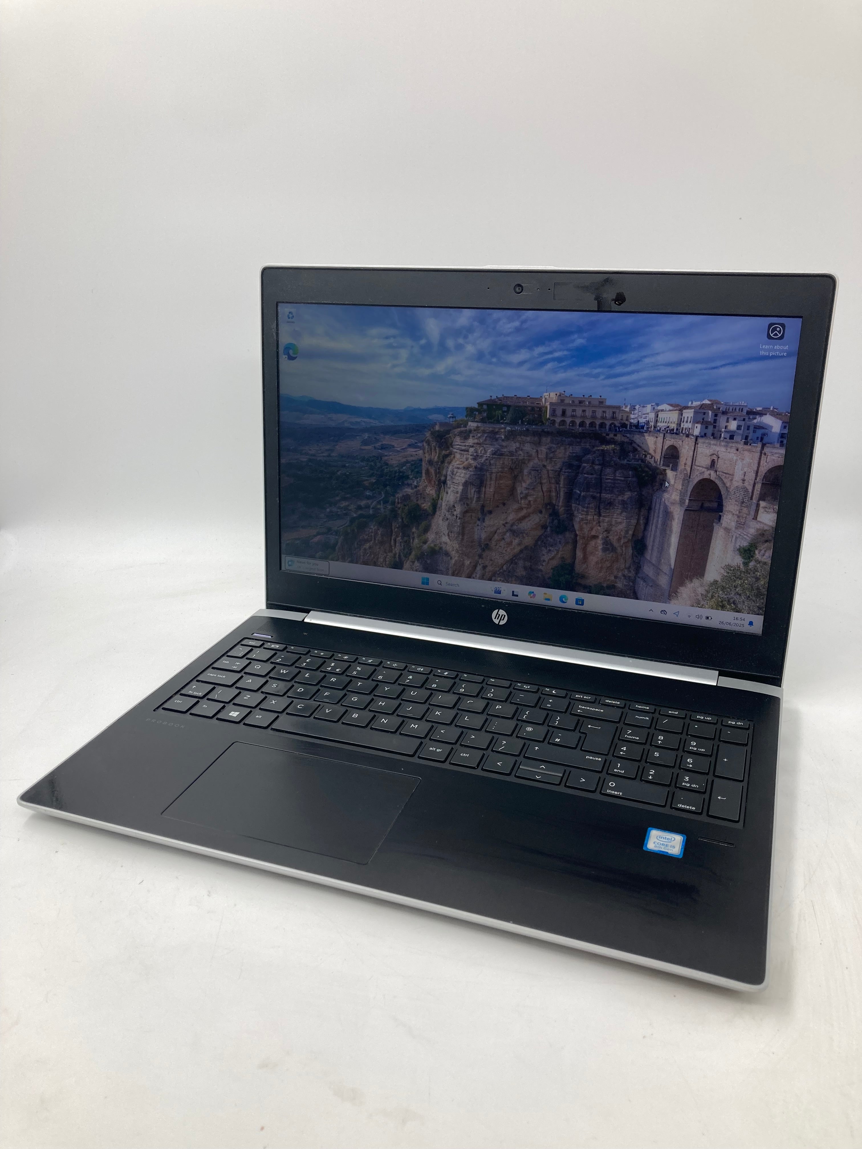 HP ProBook 450 G5 15" Screen i5 8th Gen 8GB RAM 256GB SSD Win 11