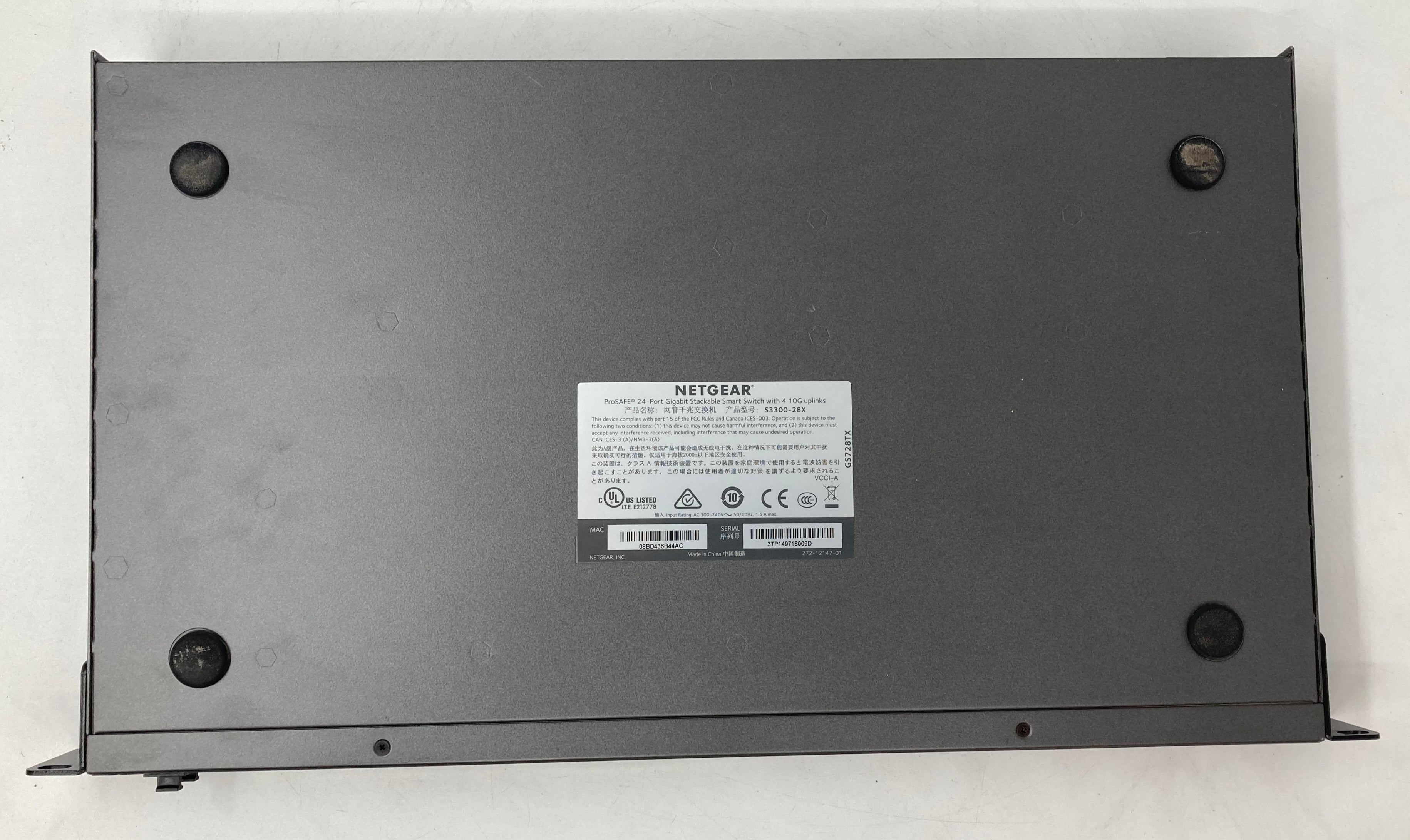 Netgear Pro Safe S3300-28X-POE+ 28-Port Gigabit Stackable Smart Switch #2