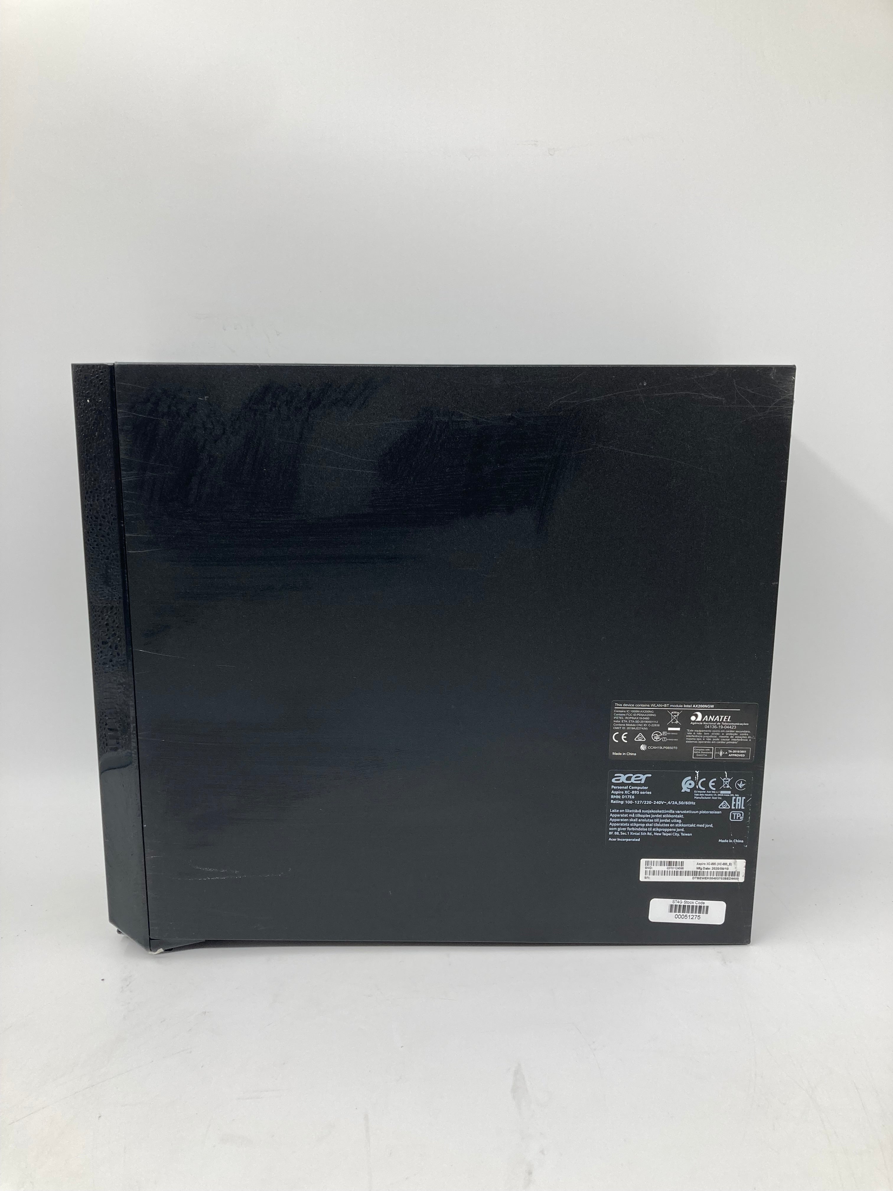 Acer Desktop Aspire XC-895 i5 10th Gen 8GB RAM No HDD No OS