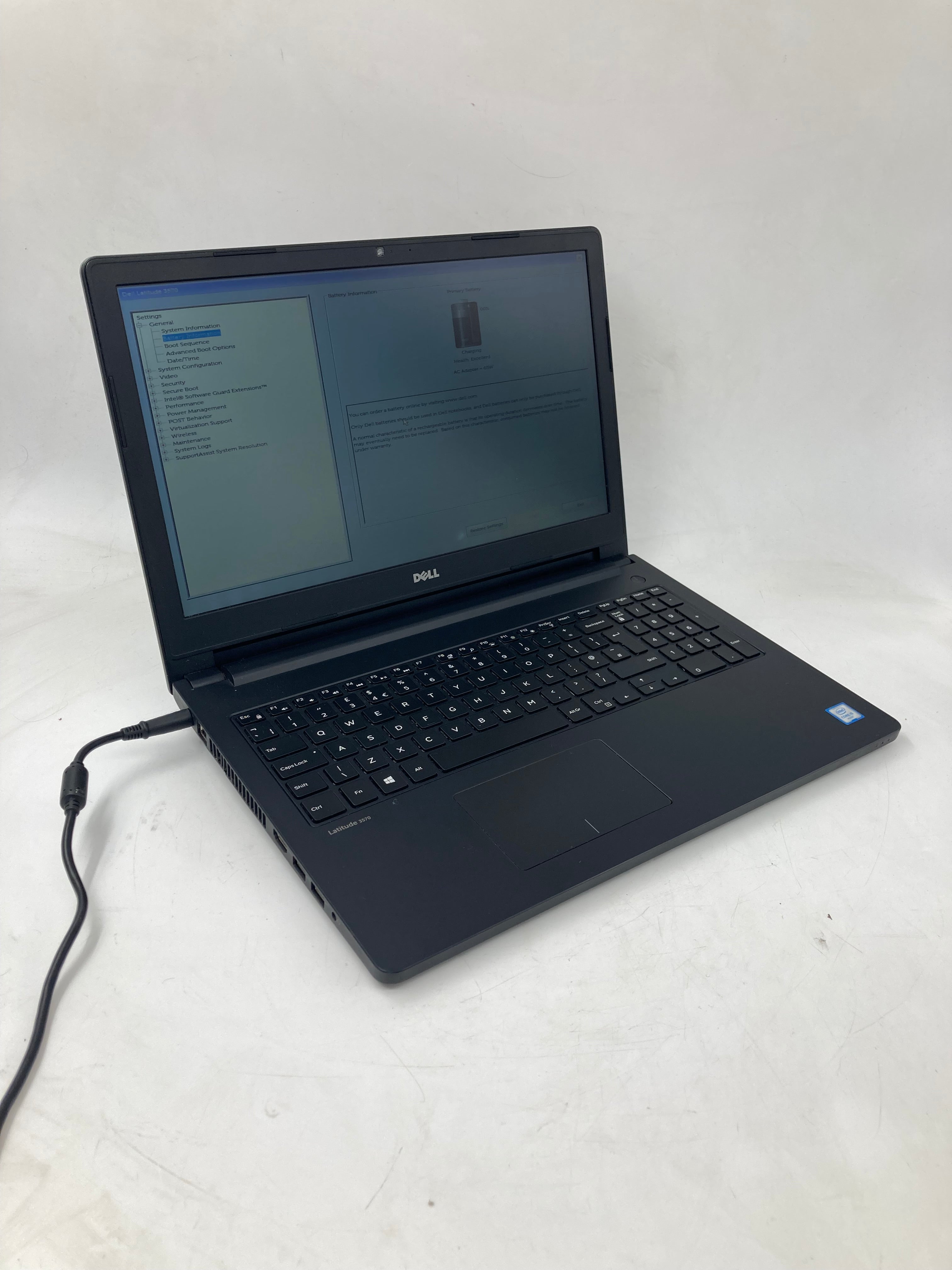 Dell Laptop Latitude 3570 15.6" Screen i5 6th Gen 16gb Ram No Storage No OS