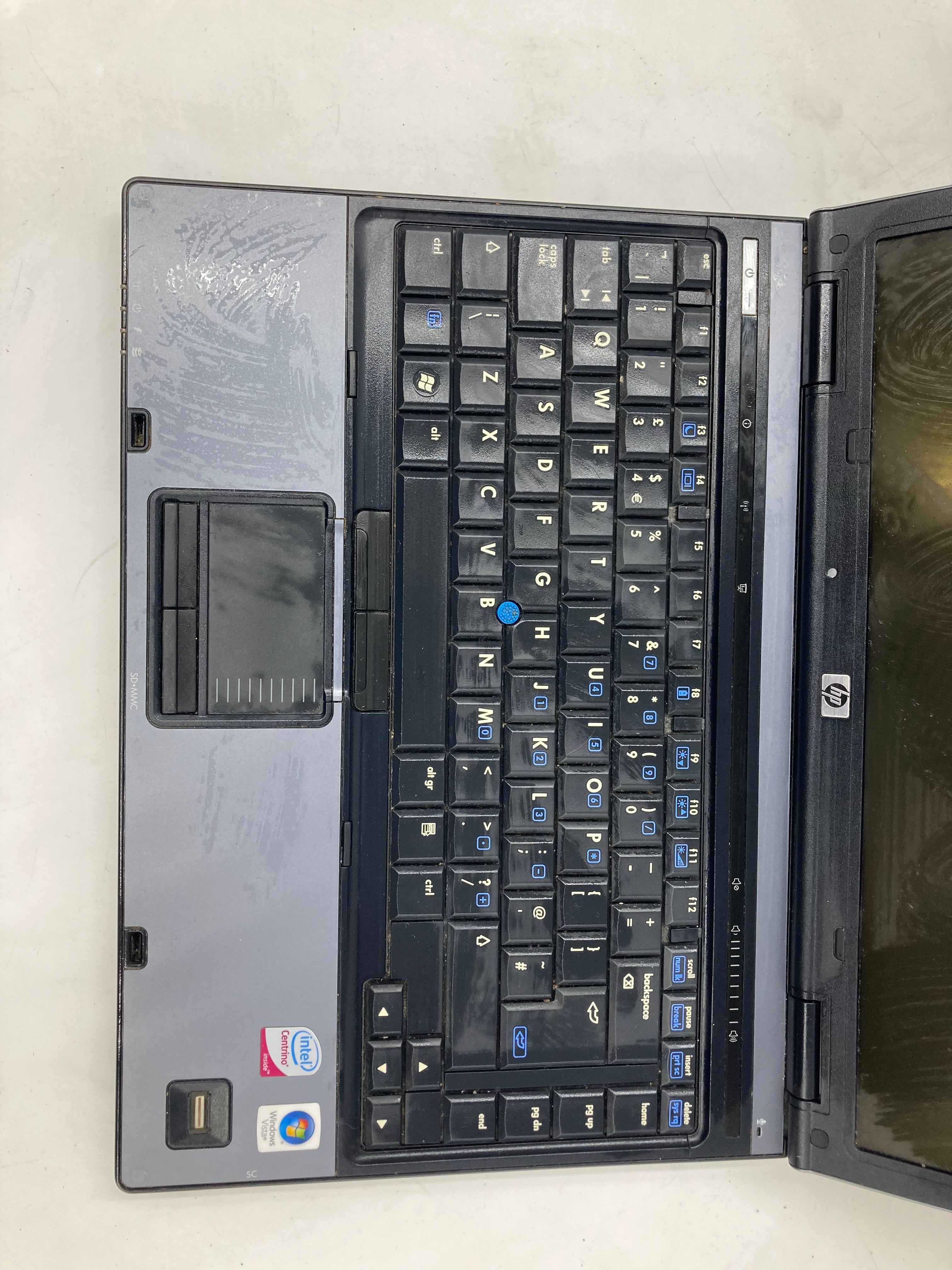 HP Laptop Compaq 6910p 14" Screen Intel Core 2 Duo 3GB Ram No Storage No OS