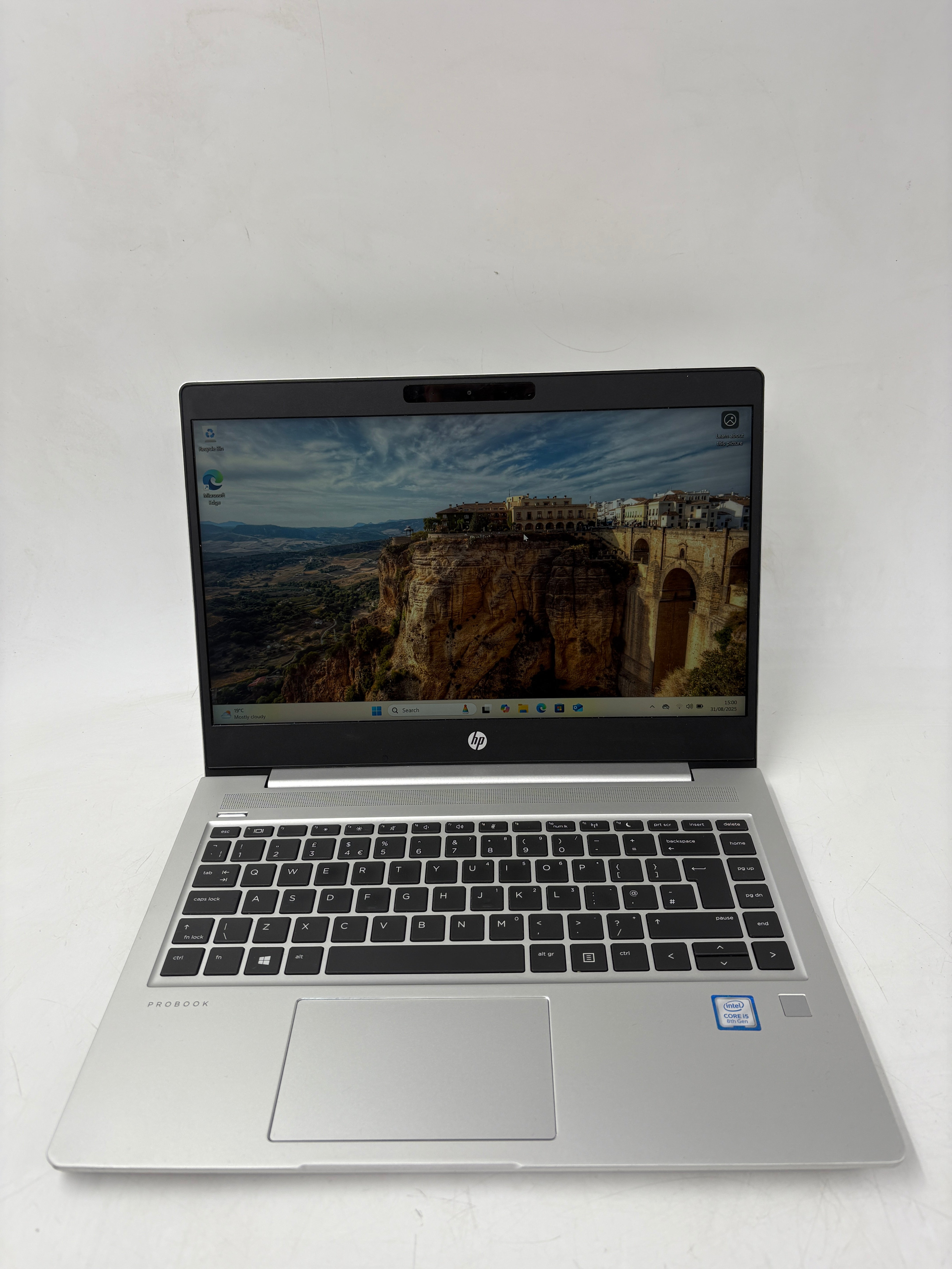 HP Laptop ProBook 440 G6 14" Screen i5 8th Gen 16GB 256GB SSD W11