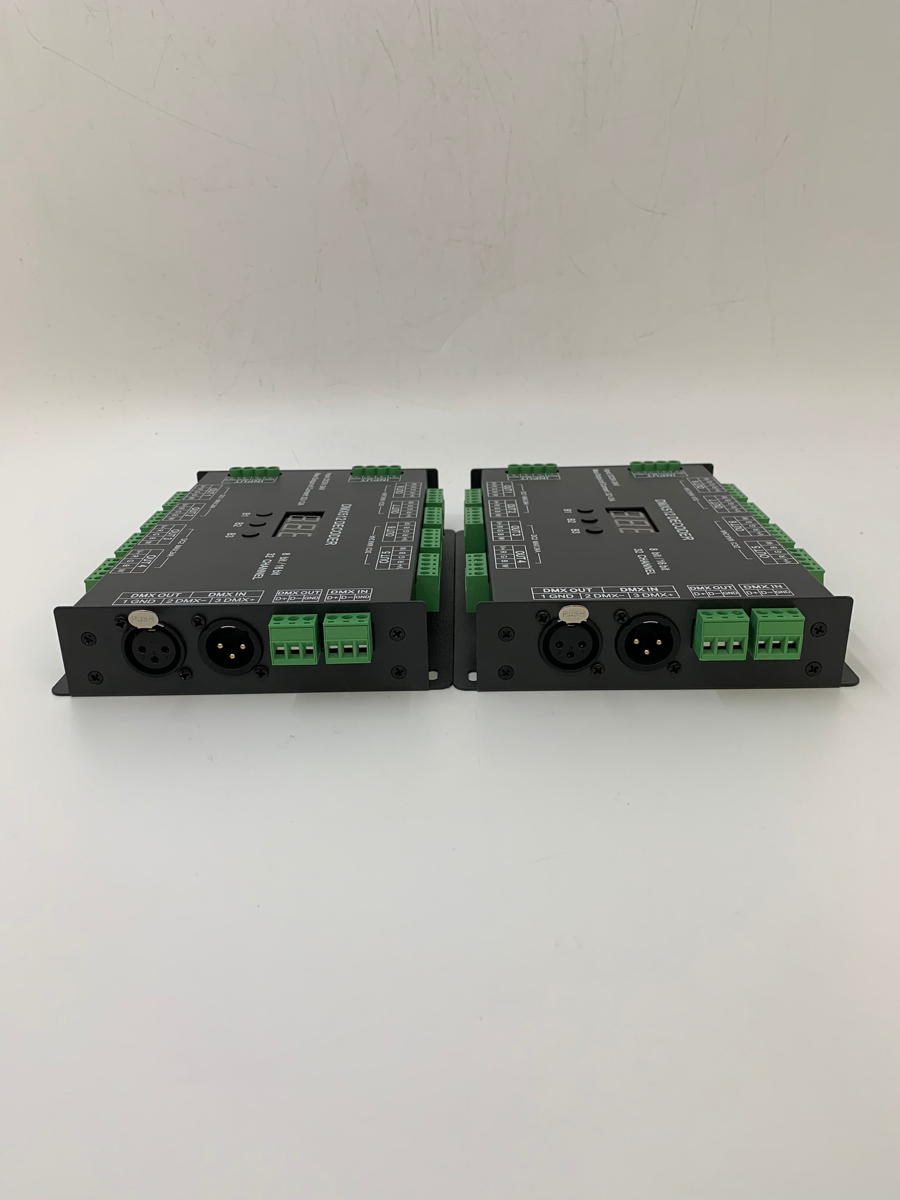 DMX512 Decoder, 32 Channel, Dimmer DC5-24V, 8 Bit/16 Bit, Lot of 2