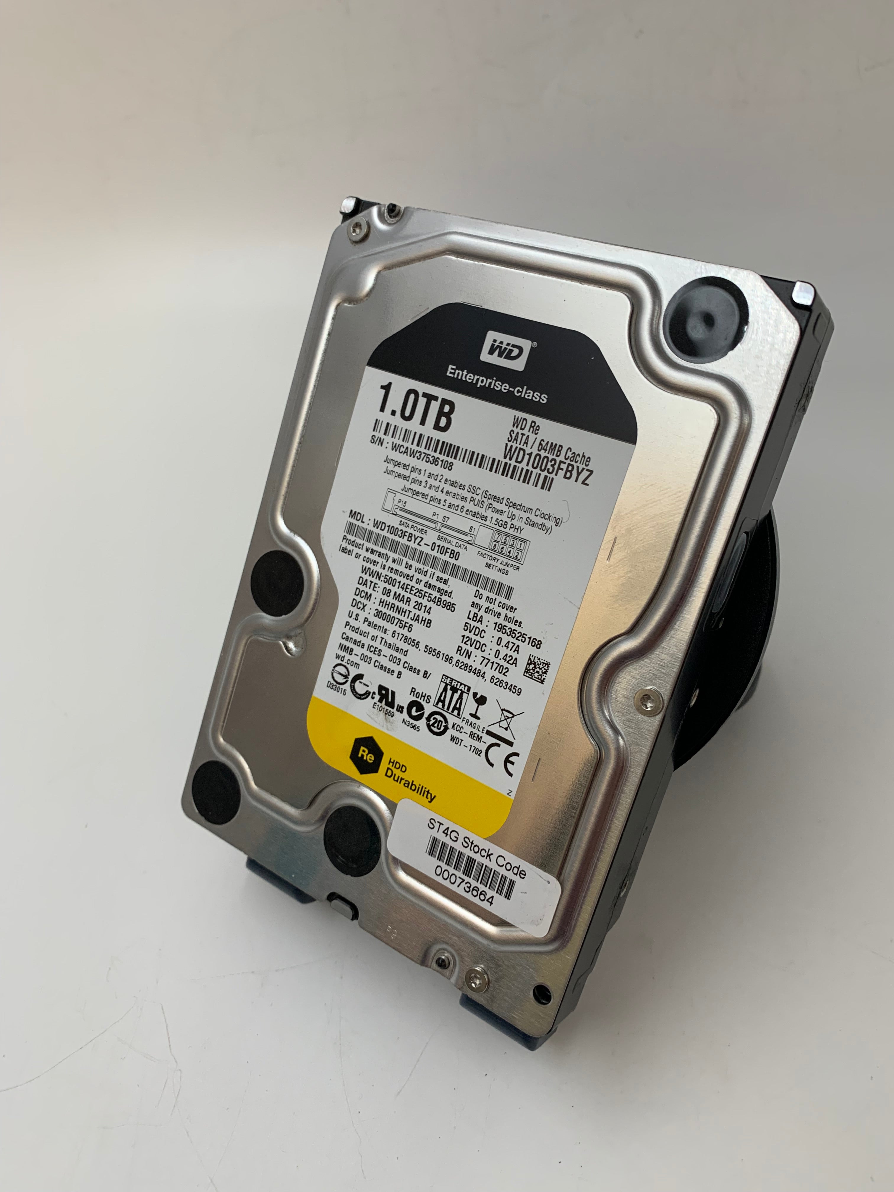 Mixed Brands HDDs | 250GB/500GB/1TB | SATA | 3.5 inch | Lot of 4
