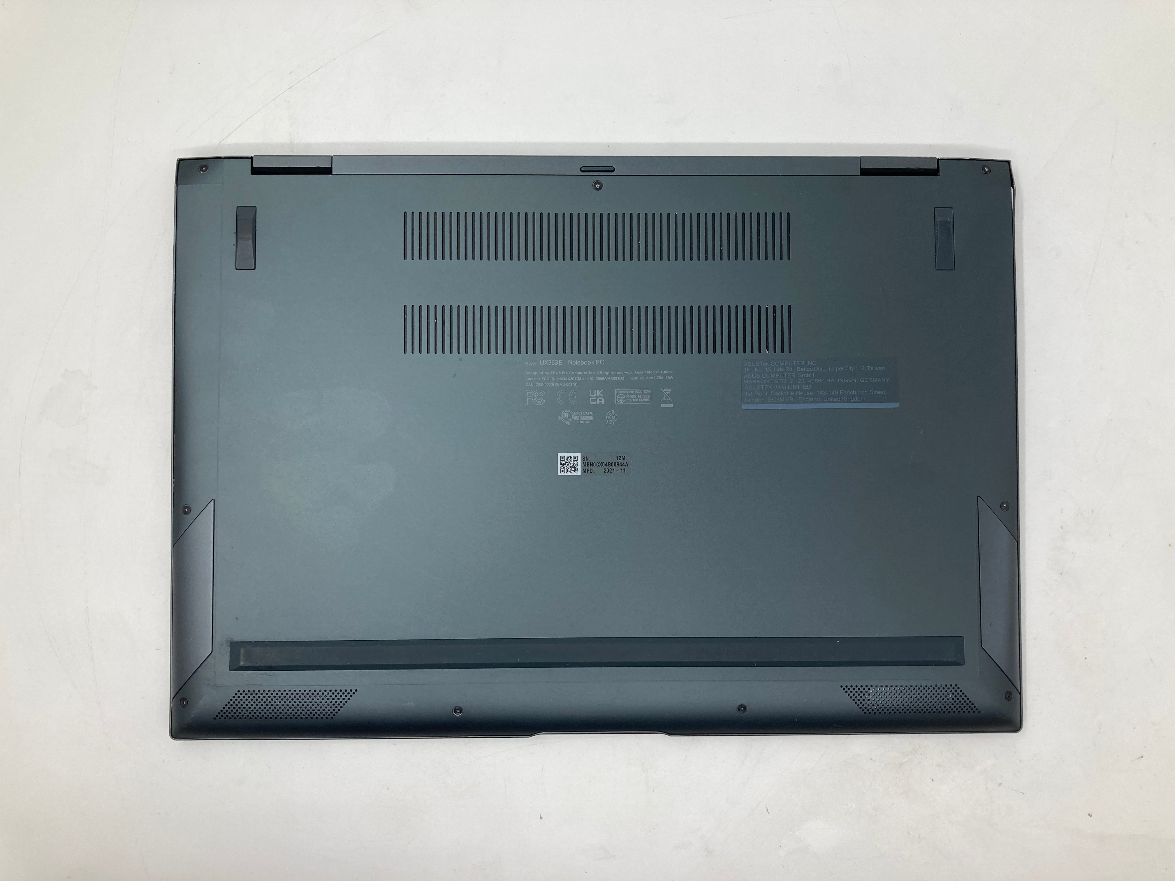 Asus ZenBook UX363E 13" i5 11th Gen 8GB RAM No HDD No OS *Spares*