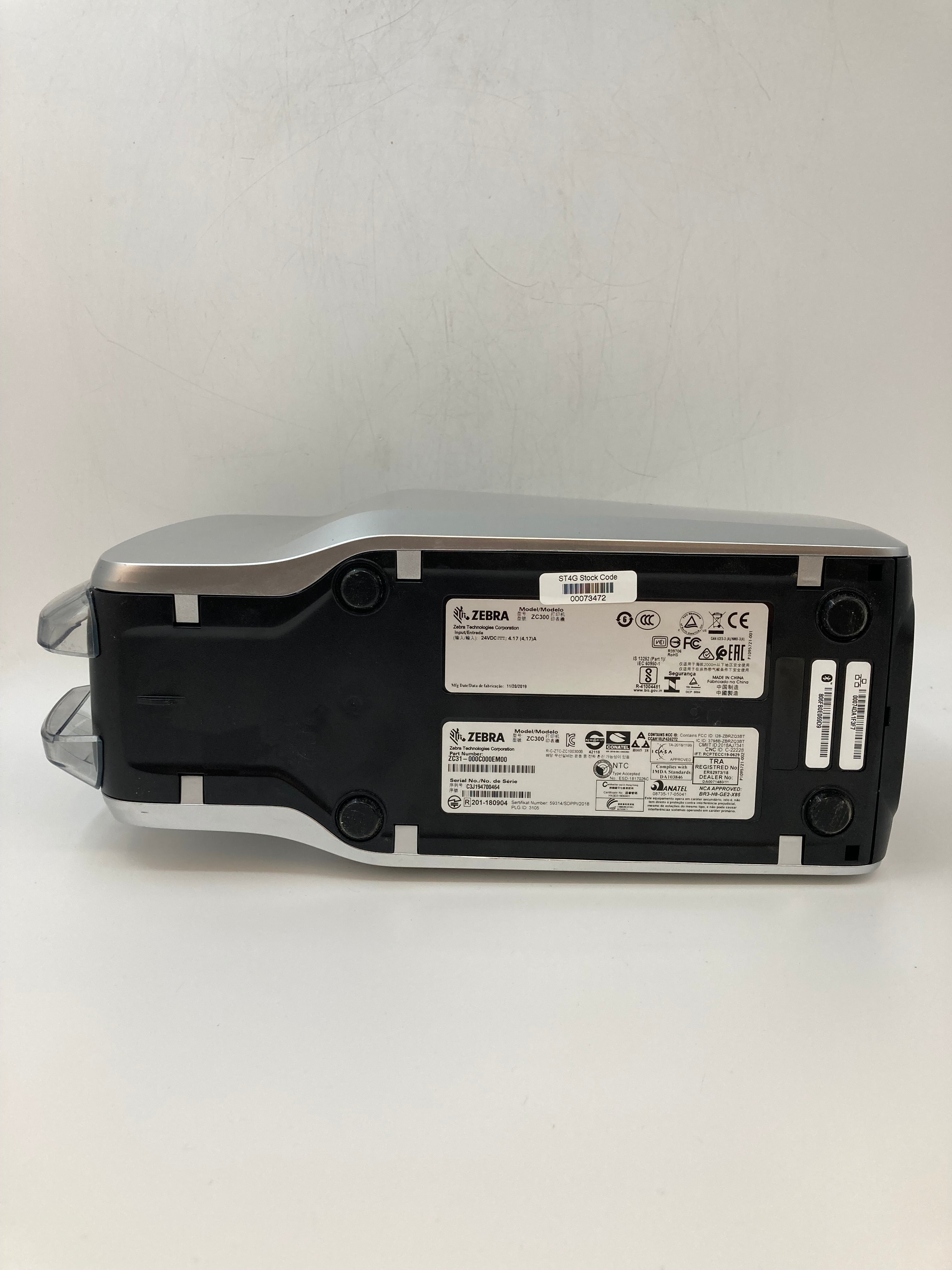 Zebra ZC300 Direct-to-Card ID Card Printer