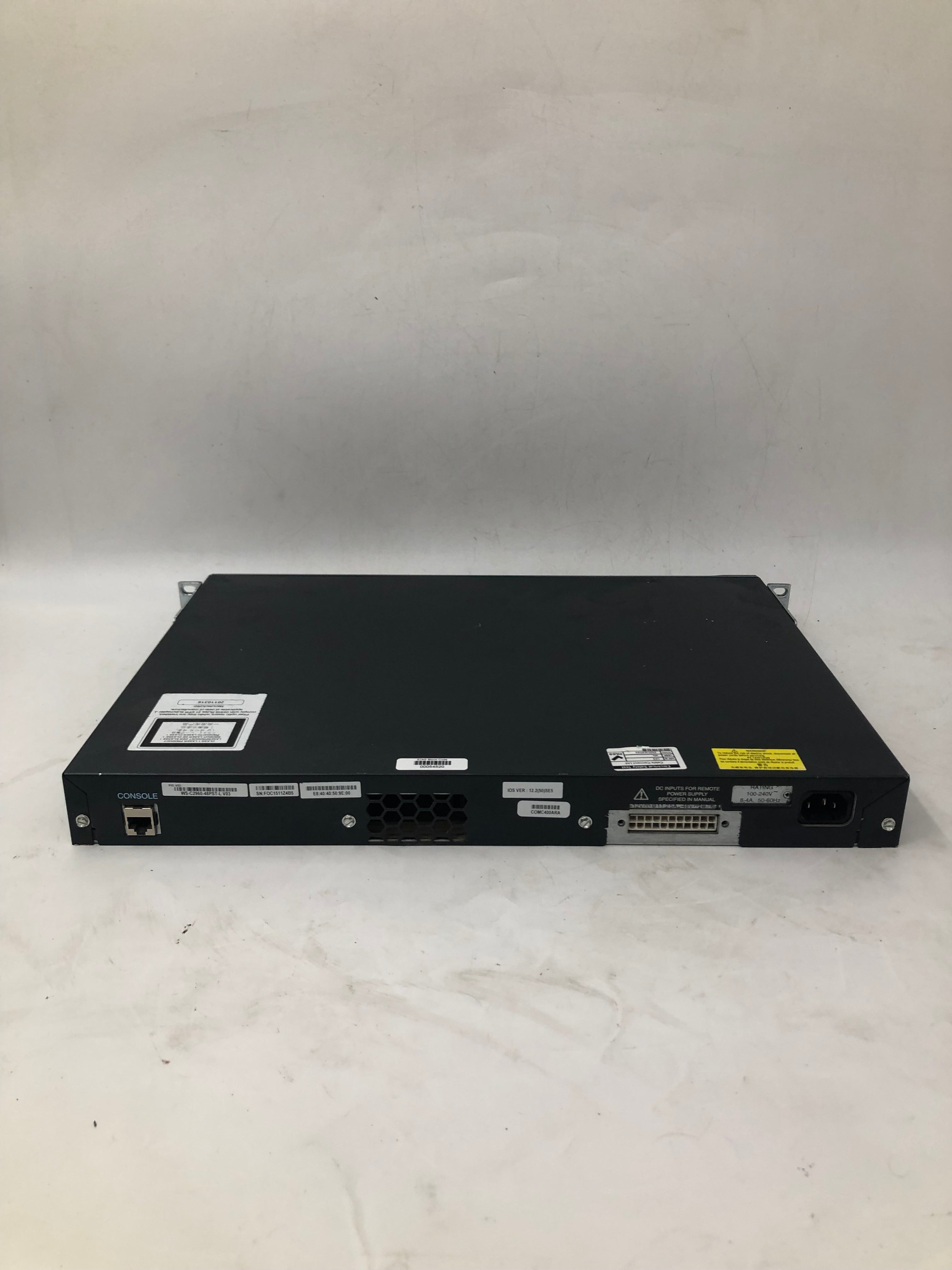 Cisco Catalyst WS-C3850-48P-L V05 48-Port PoE+ Gigabit Network Switch