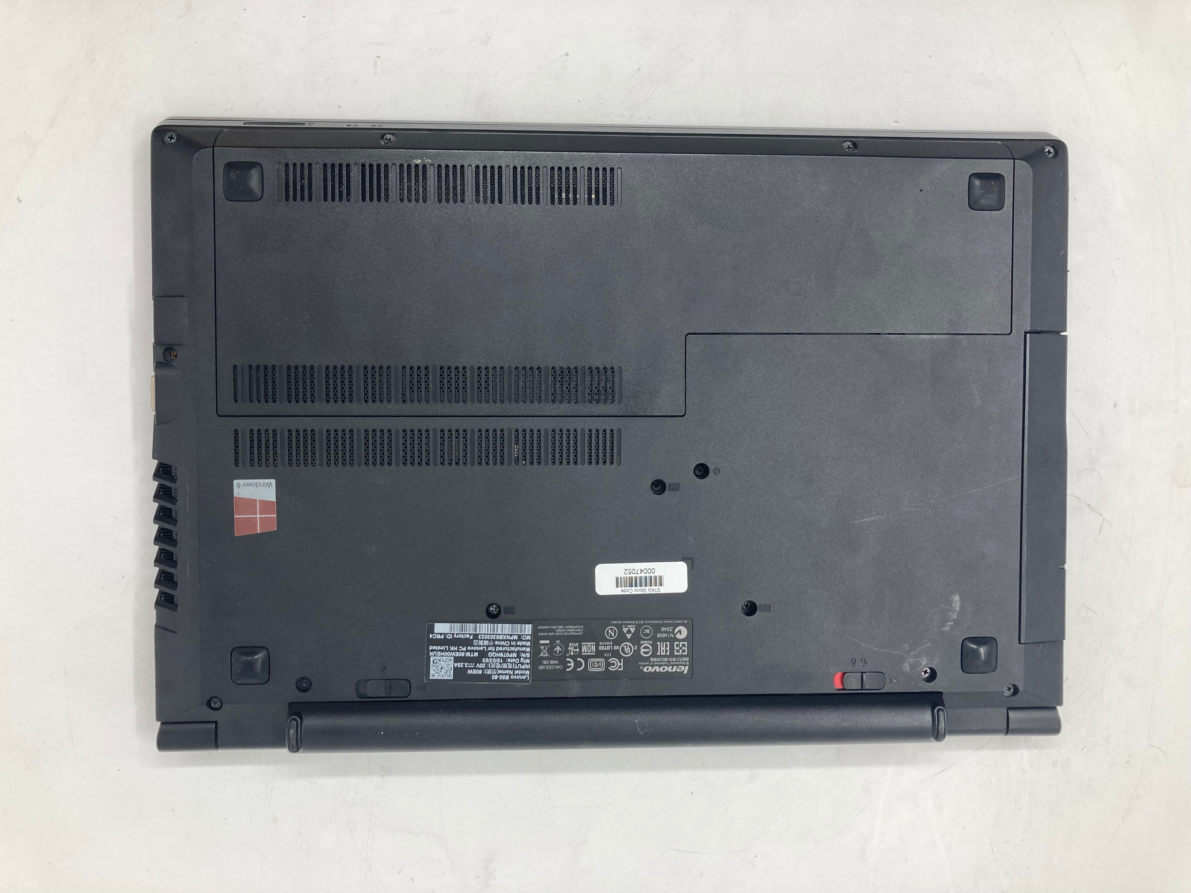 Lenovo B50-80 15" Screen i5 4th Gen No Ram No SSD Spares