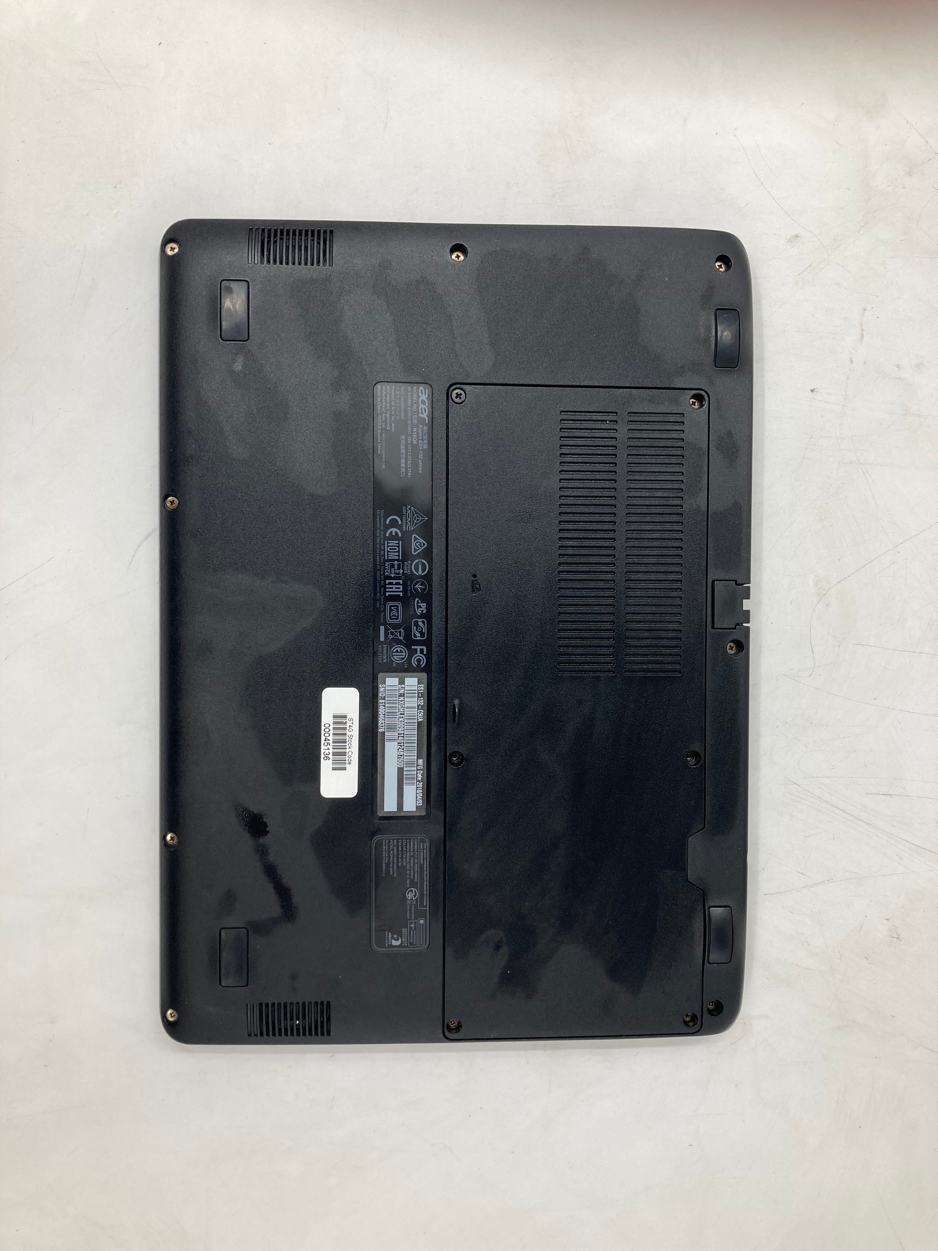 Acer Laptop N16Q6 13" Screen Celeron N3350 2GB Ram No Storage No OS *Spares*