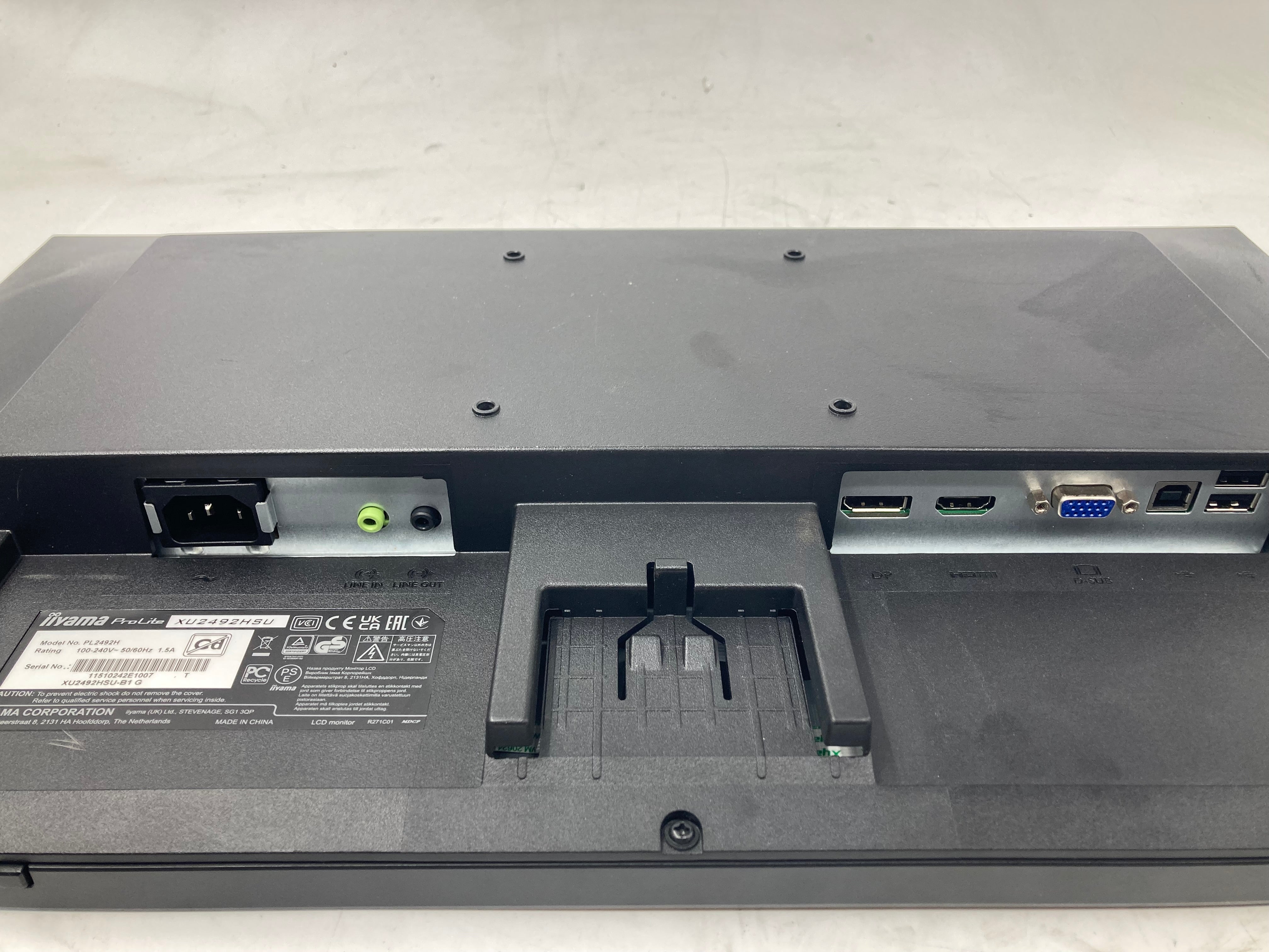 Iiyama ProLite Monitor 24" 27" Screen Full HD DisplayPort HDMI VGA Lot of 4