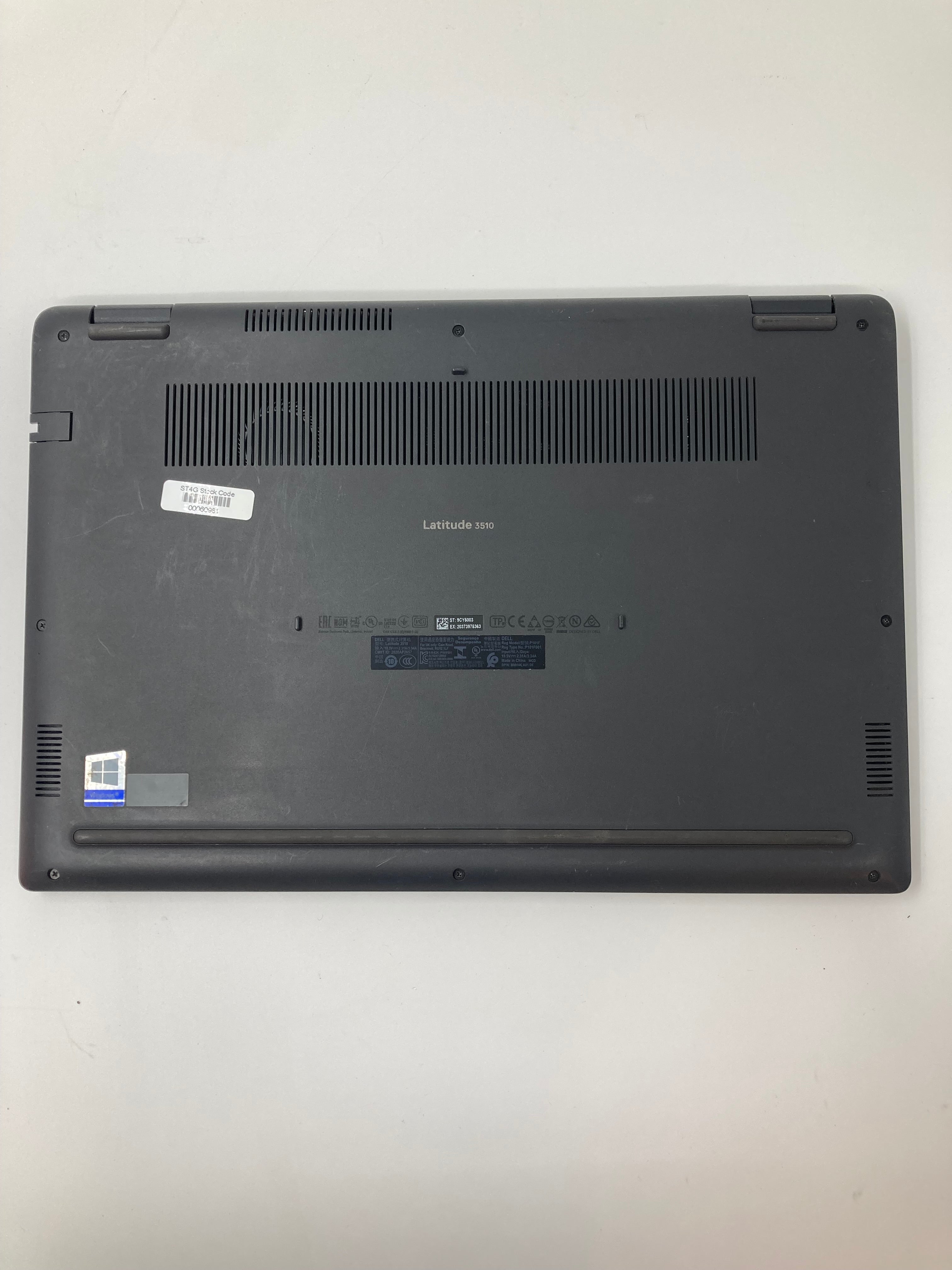 Dell Laptop Latitude 3510 15" Screen i5 10th Gen 8GB RAM No SSD No OS *Spares*