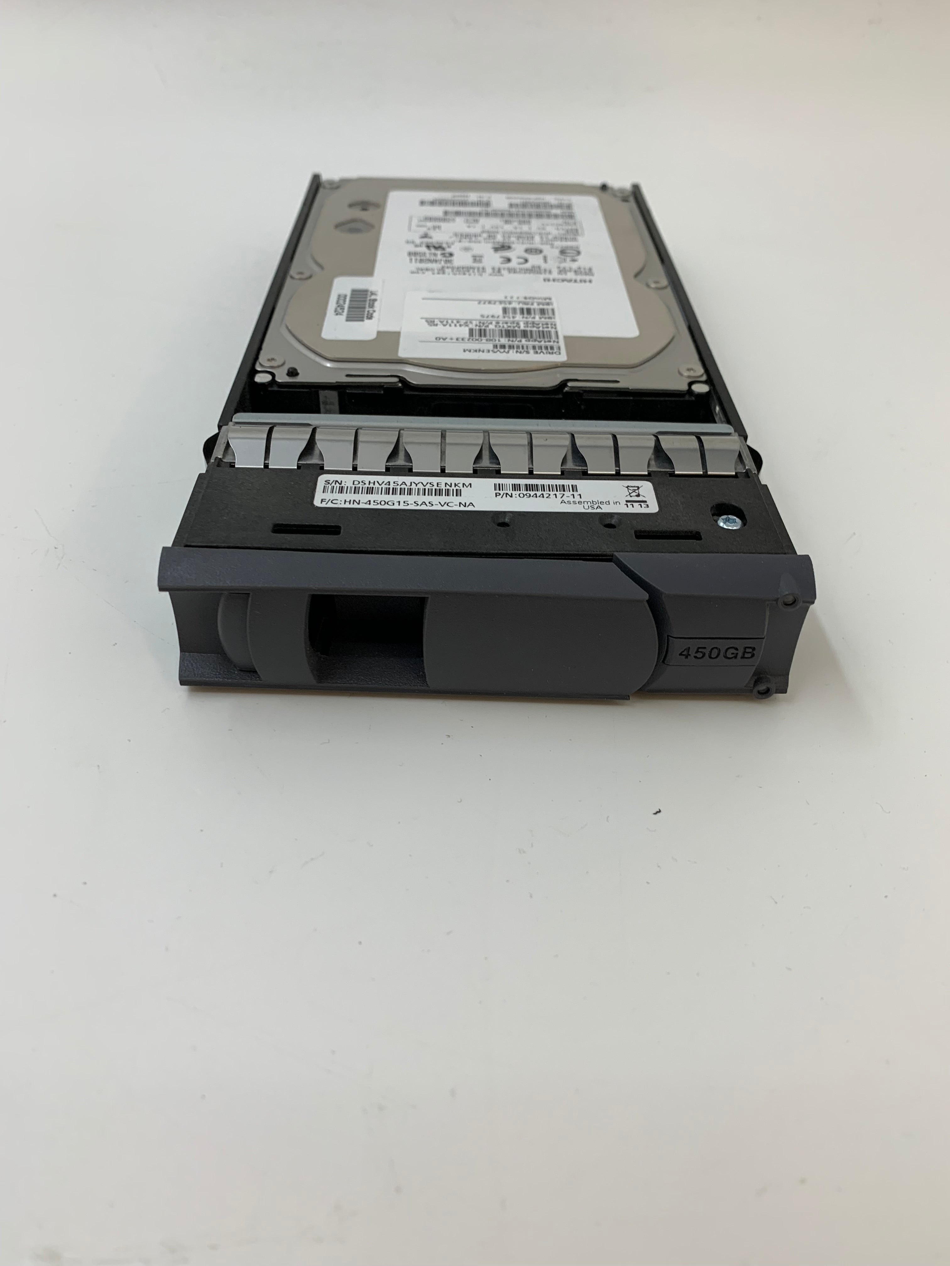 Hitachi HDD x16 with caddy | 450GB | 3.5 inch | SAS | HVS156045VLS600 | 15K RPM | 6Gbps