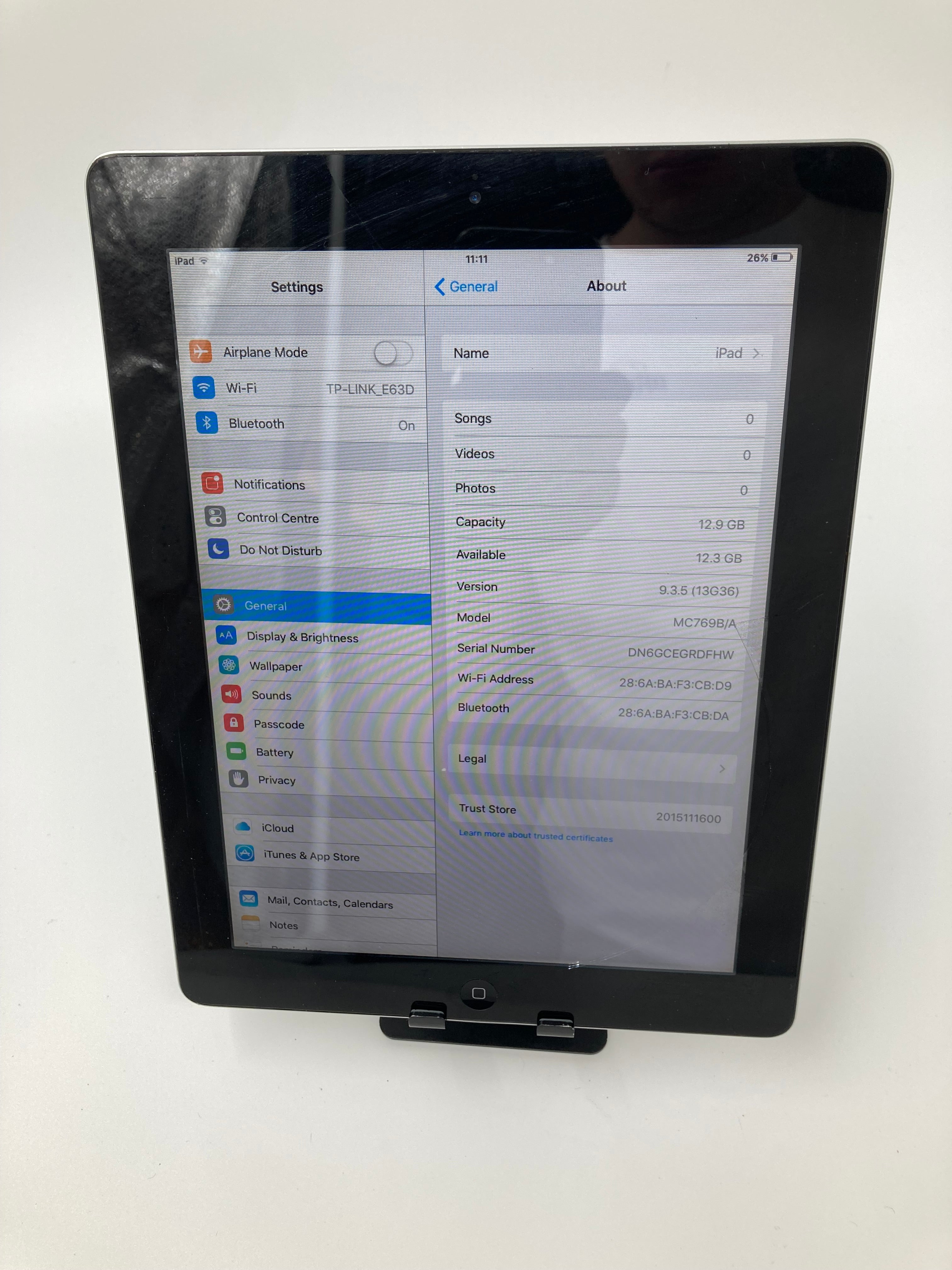 Apple iPad 2 and 3rd Gen WiFi Only A1395 A1416 16GB Unlocked Batch of 3