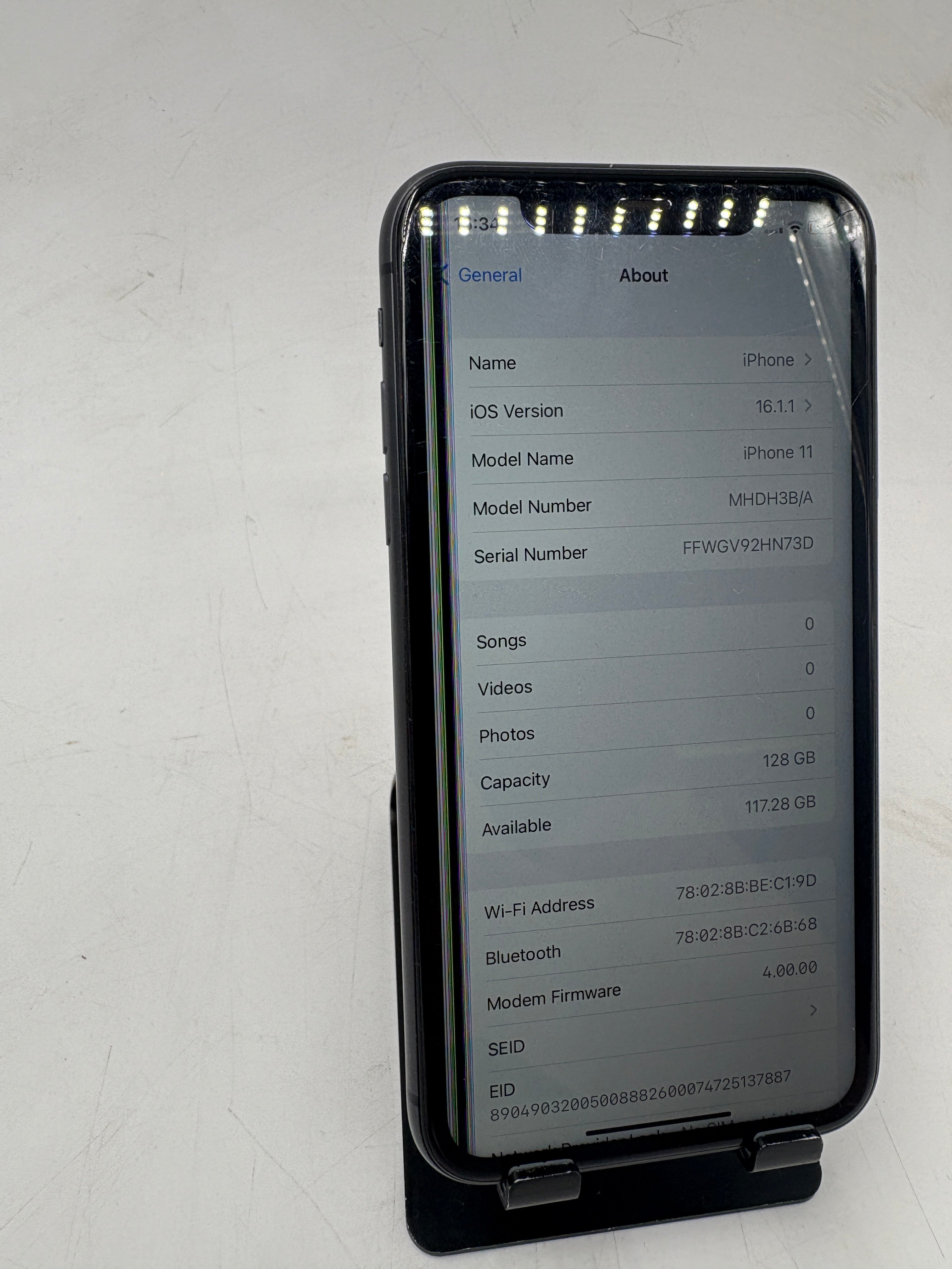 Apple iPhone 11 MHDH3B/A 128GB - Grade C