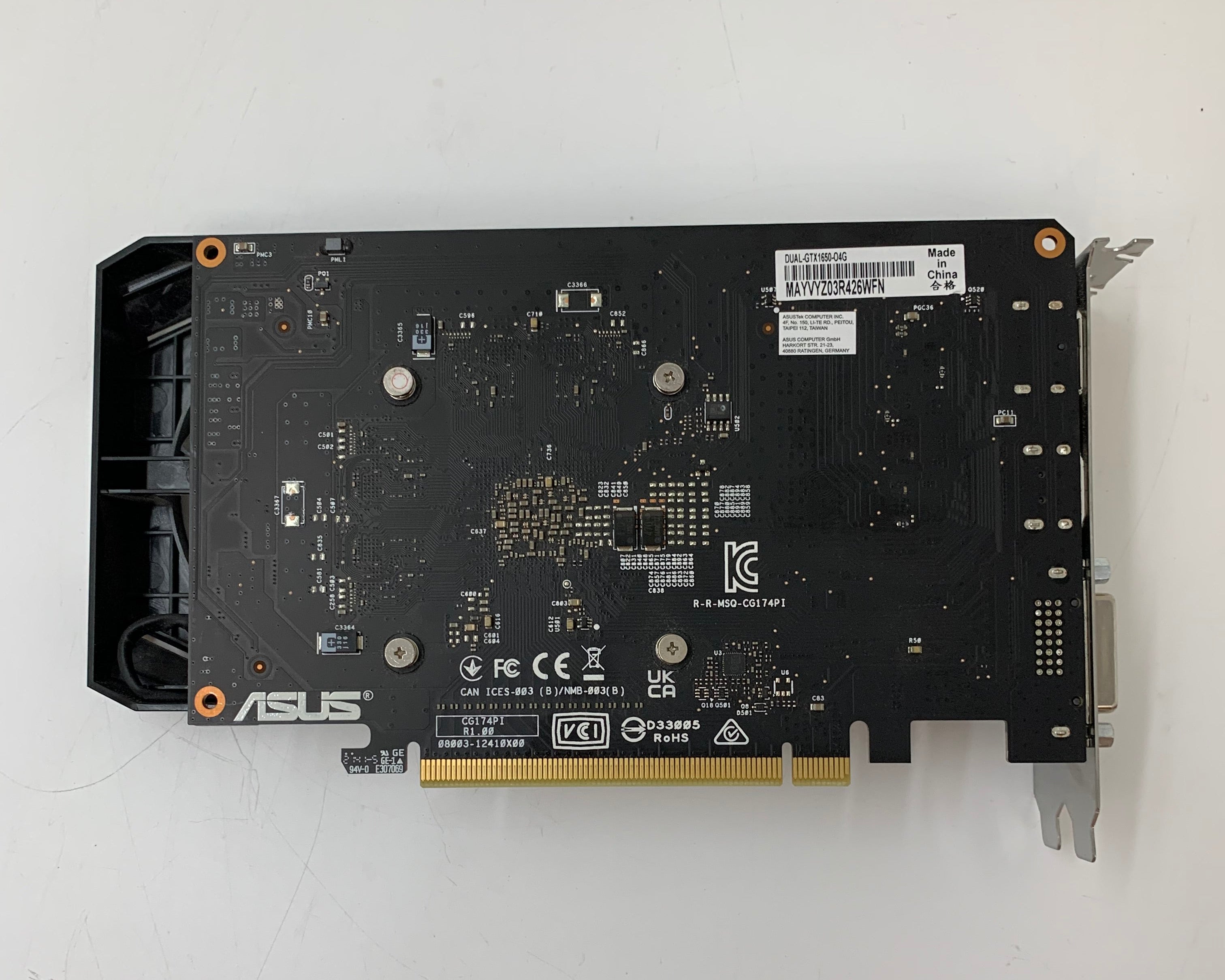 NVIDIA GeForce GTX 1650 4GB Graphics Card HDMI DisplayPort DVI
