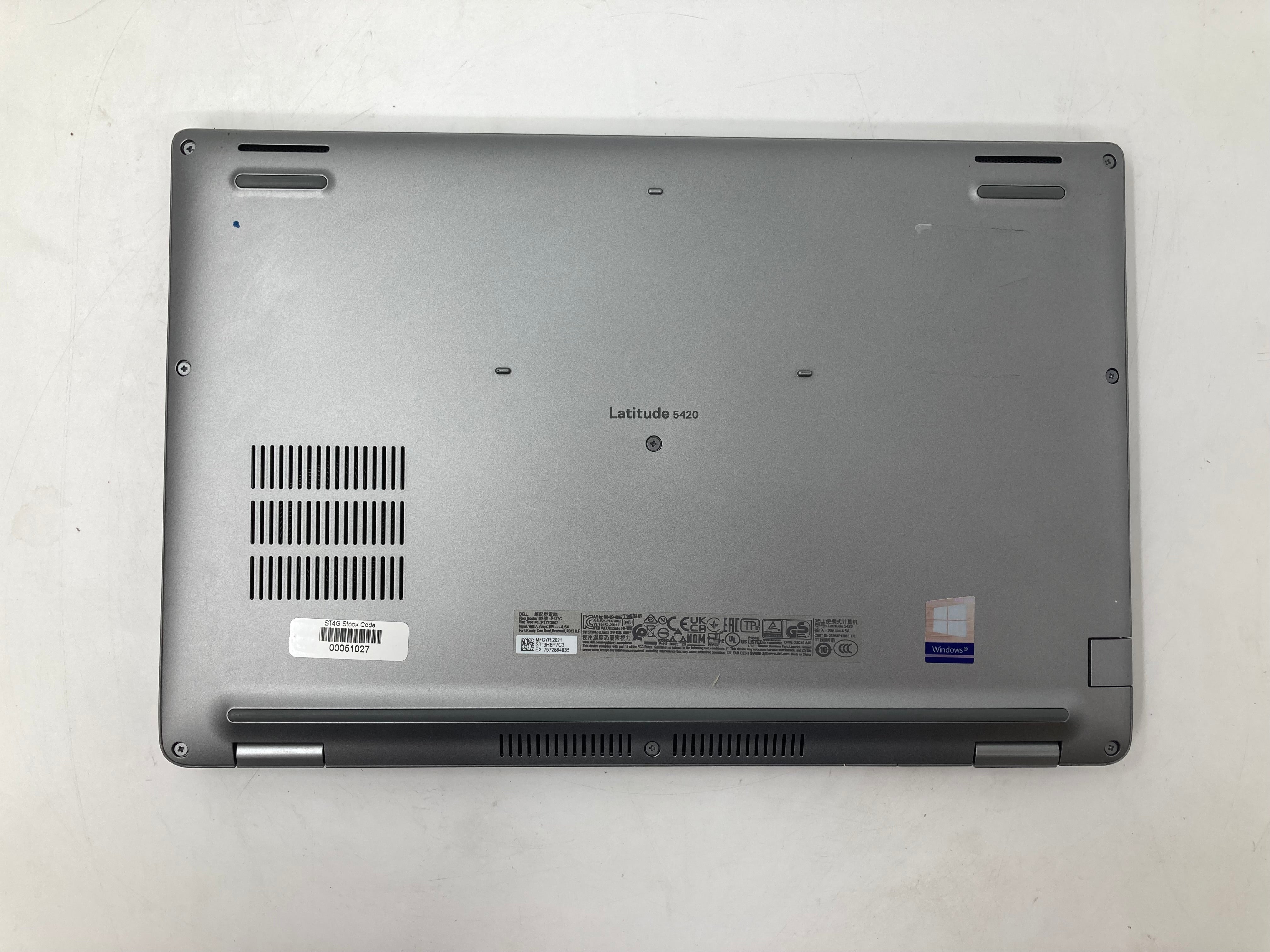 Dell Laptop Latitude 5420 14" i5 10th Gen 8GB RAM No SSD No OS *Spares*