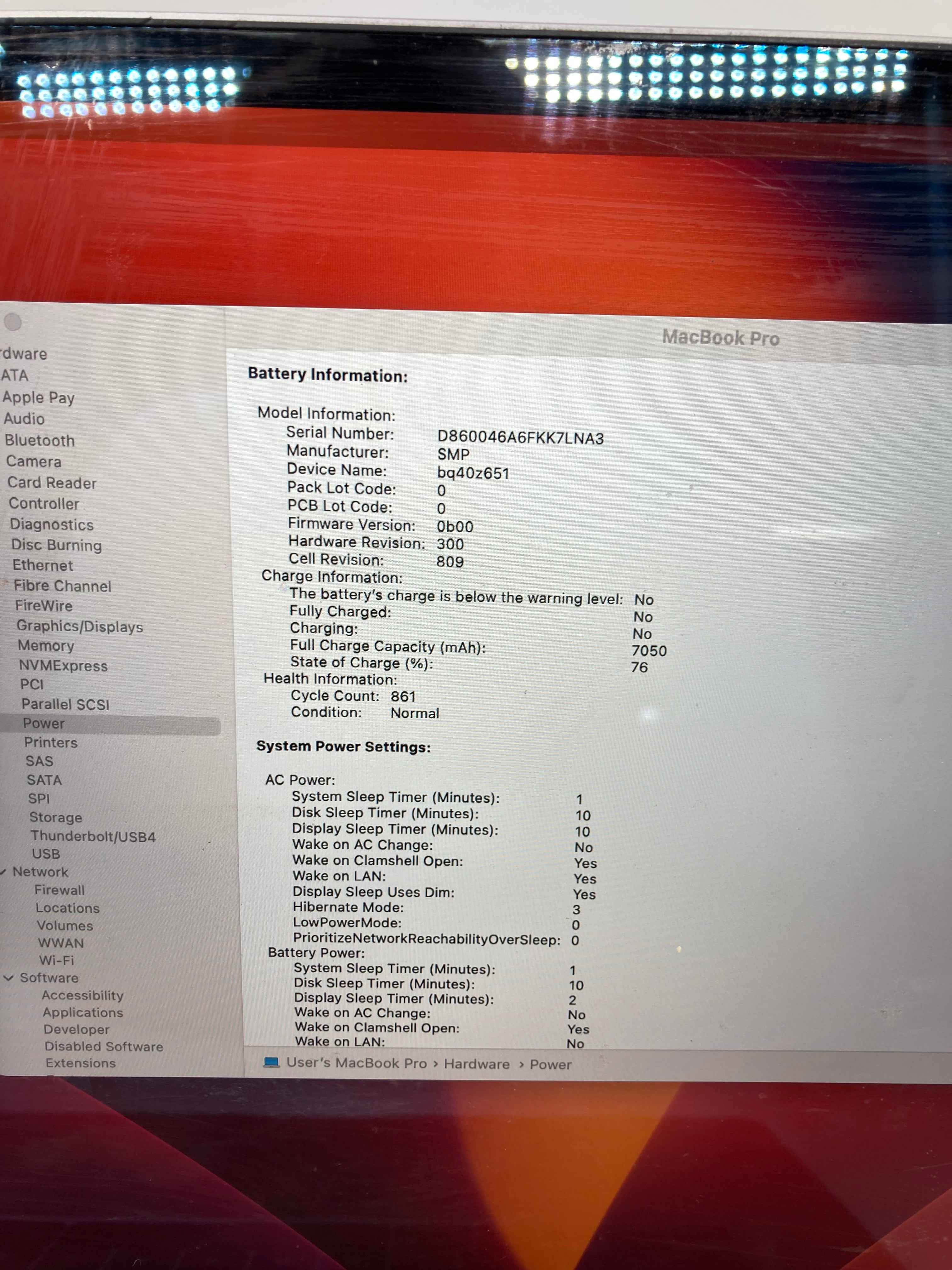 Apple MacBook Pro 2019 16" A2141 i7 9th Gen 16GB RAM 500GB SSD OS Ventura