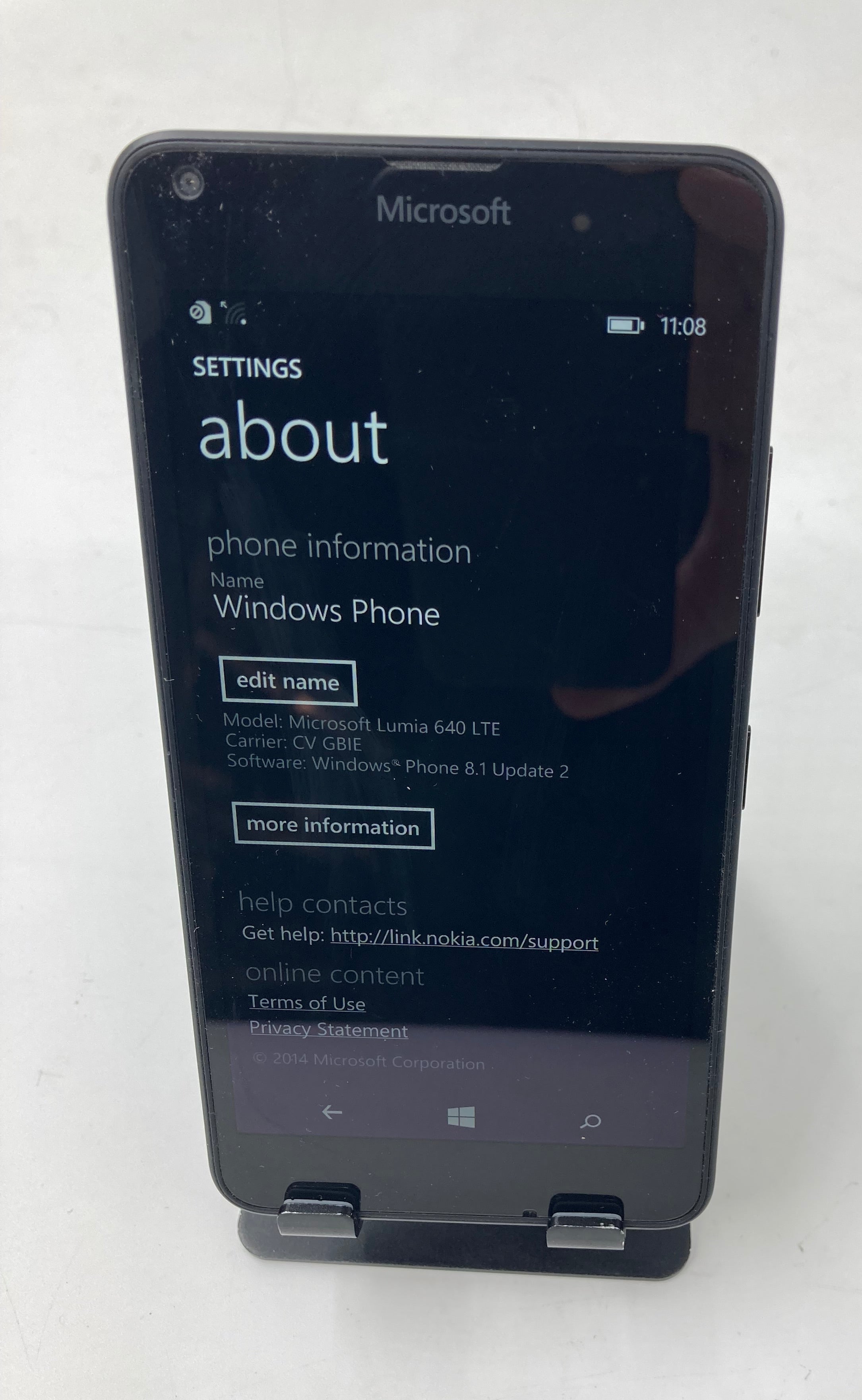 Microsoft Mobile Lumia 640 Unlocked Black Batch of 2