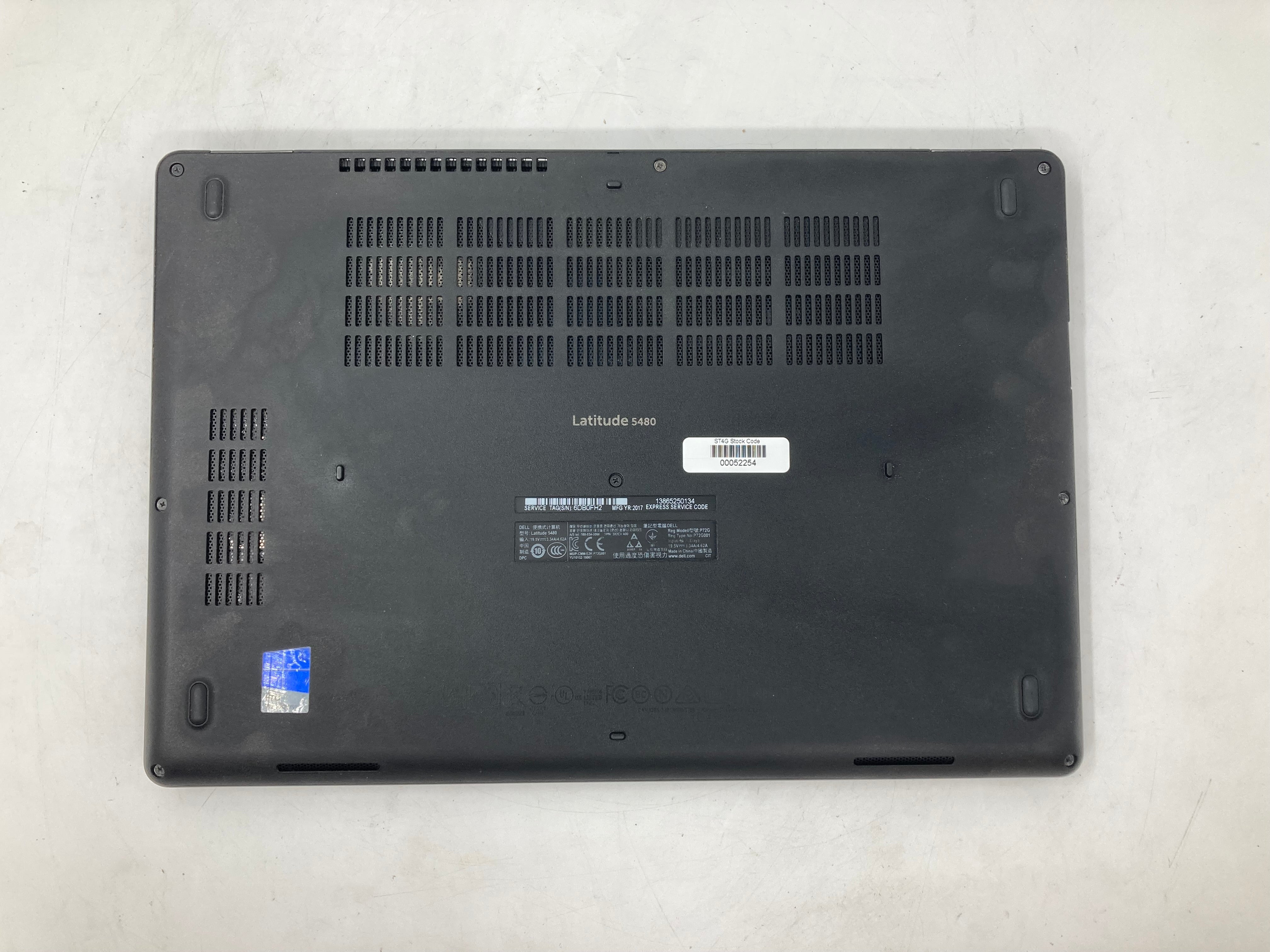 Dell Laptop Latitude 5480 14" i5 6th Gen 16GB RAM No HDD No OS *Spares*