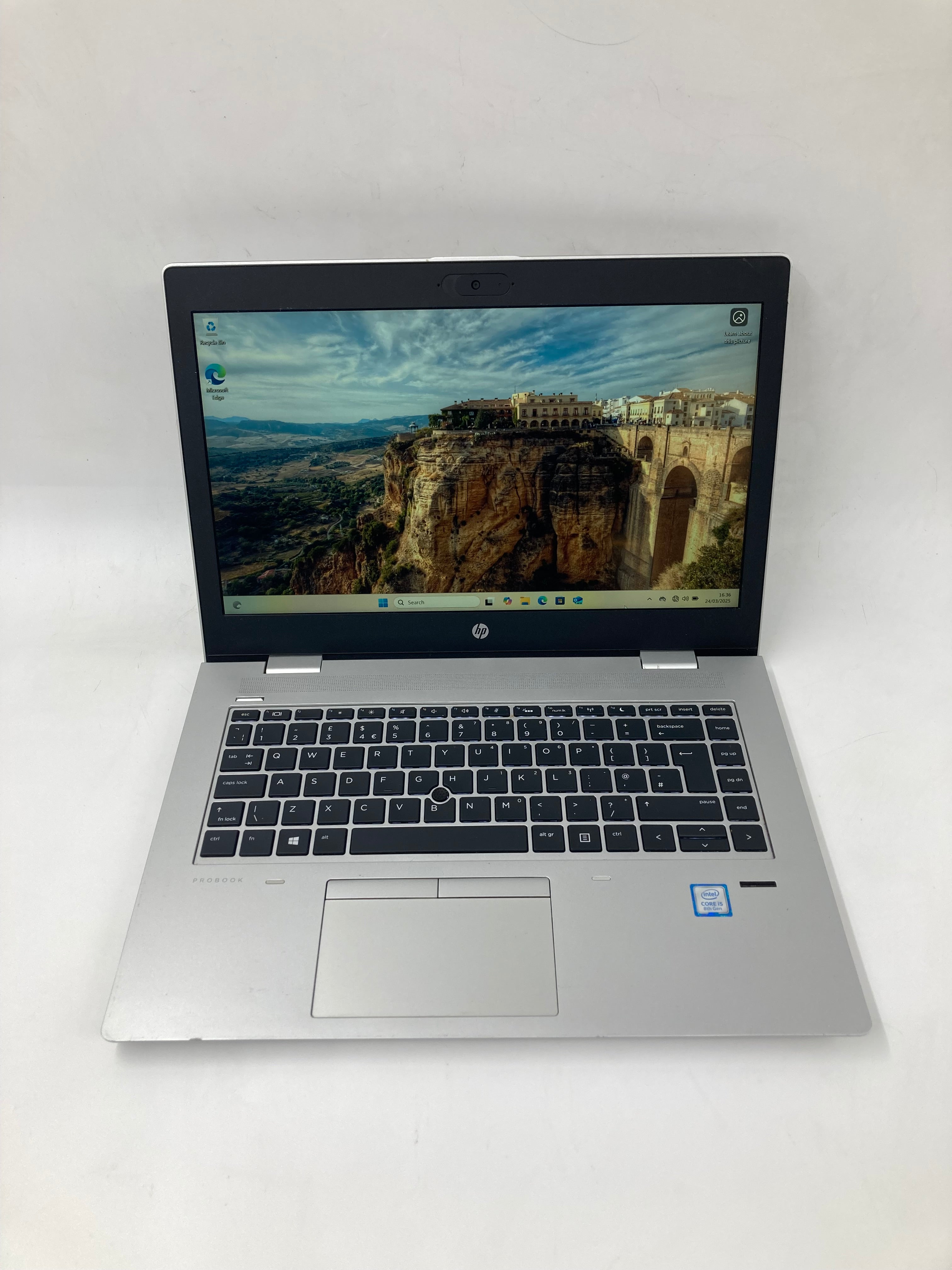 HP Laptop ProBook 640 G4 14" i5 8th Gen 8GB RAM 256GB SSD W11