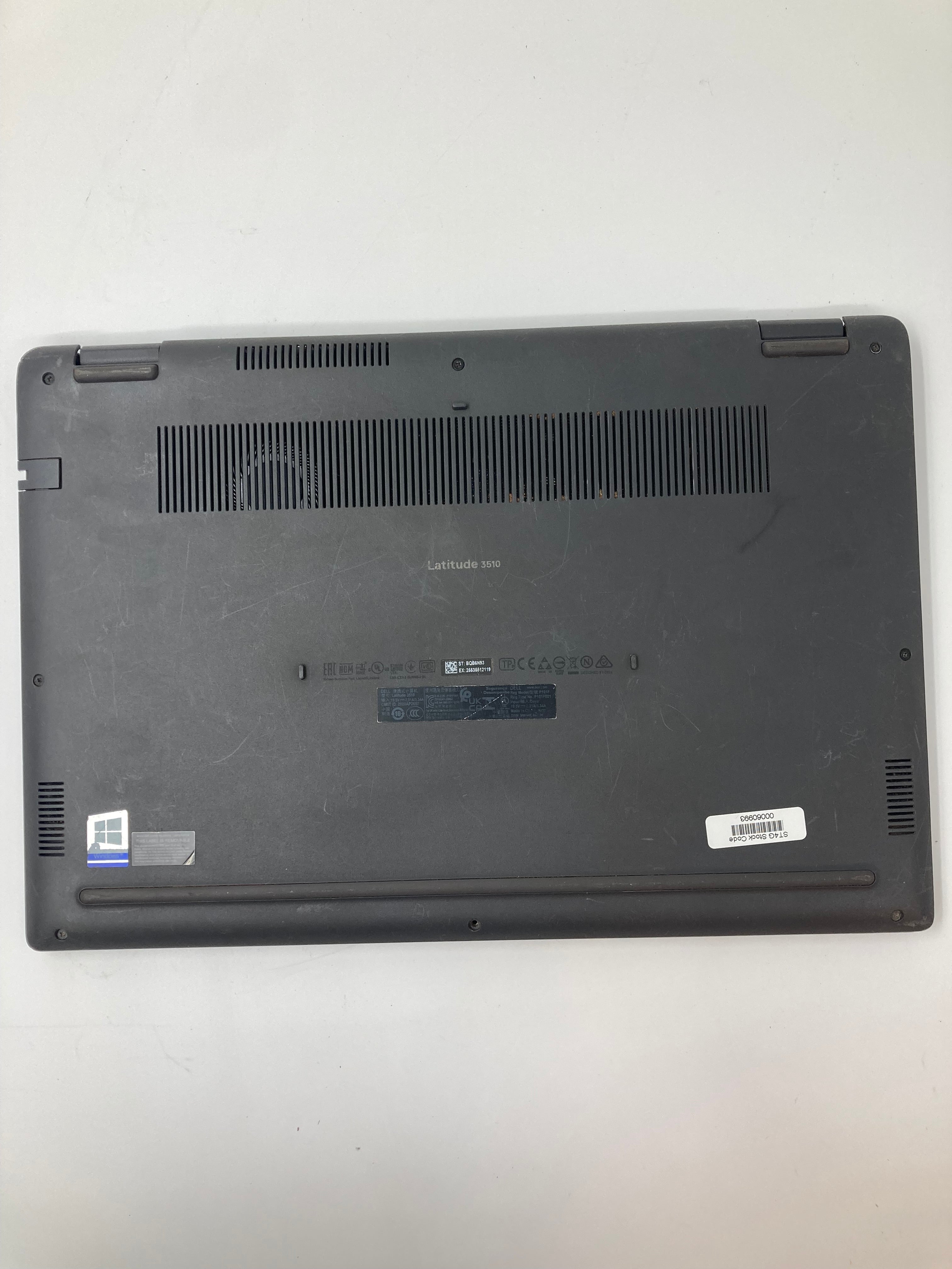 Dell Laptop Latitude 3510 15" Screen i5 10th Gen 8GB RAM No SSD No OS *Spares*