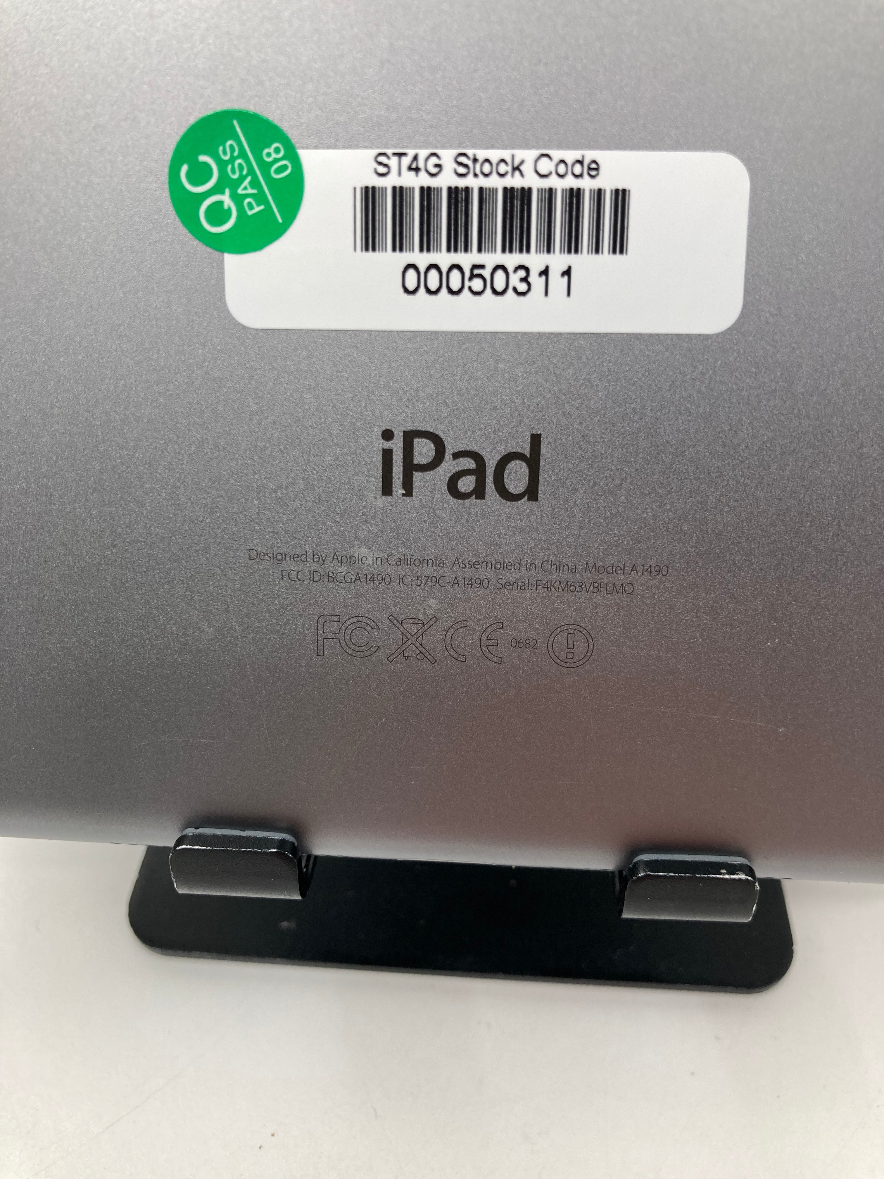 Apple iPad Mini 2 7.9" Screen A1490 128GB Storage Space Grey Unlocked