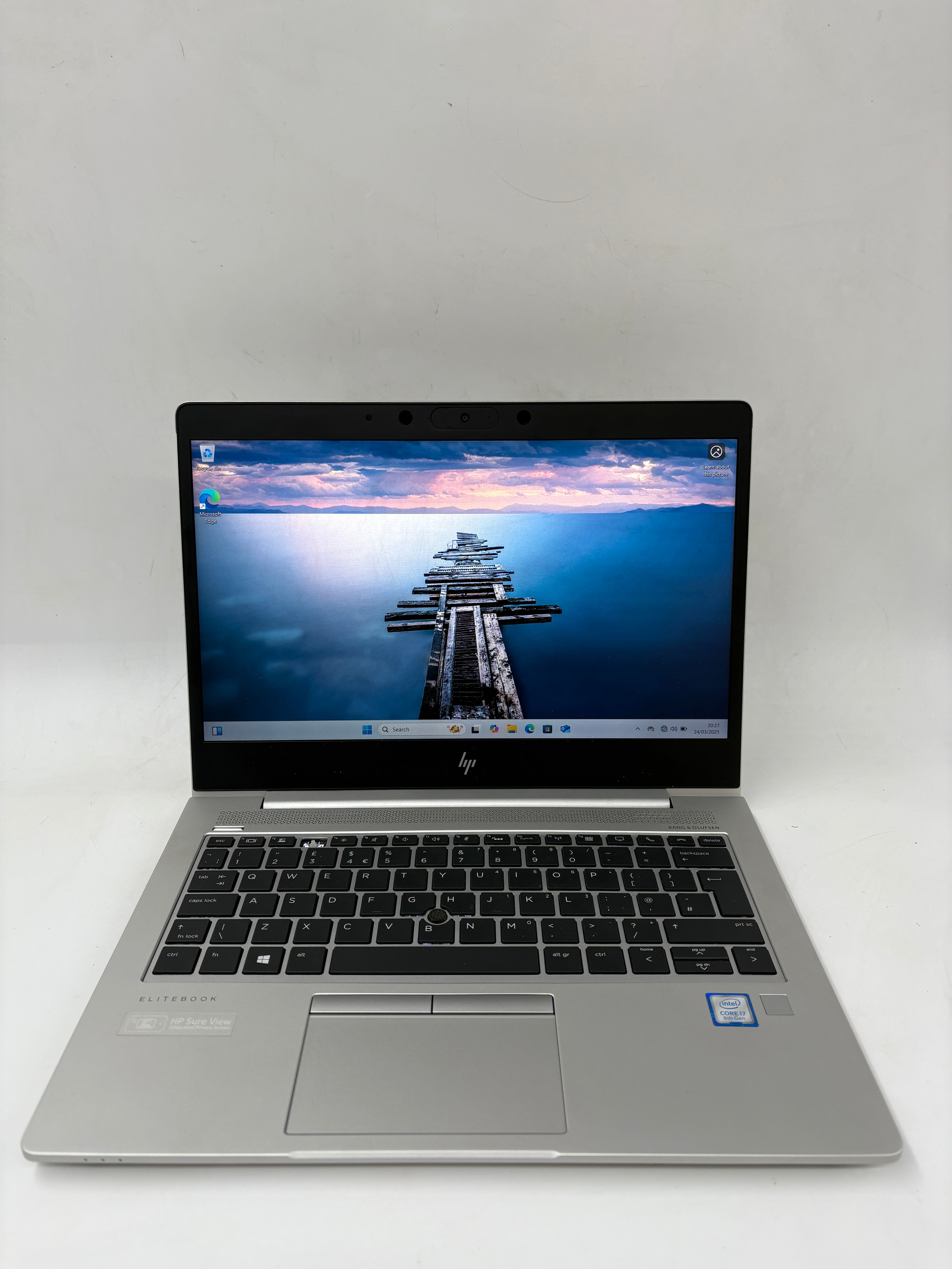 HP Laptop EliteBook 830 G6 13.3" Screen i7 8th Gen 8GB RAM 256GB SSD W11 Pro