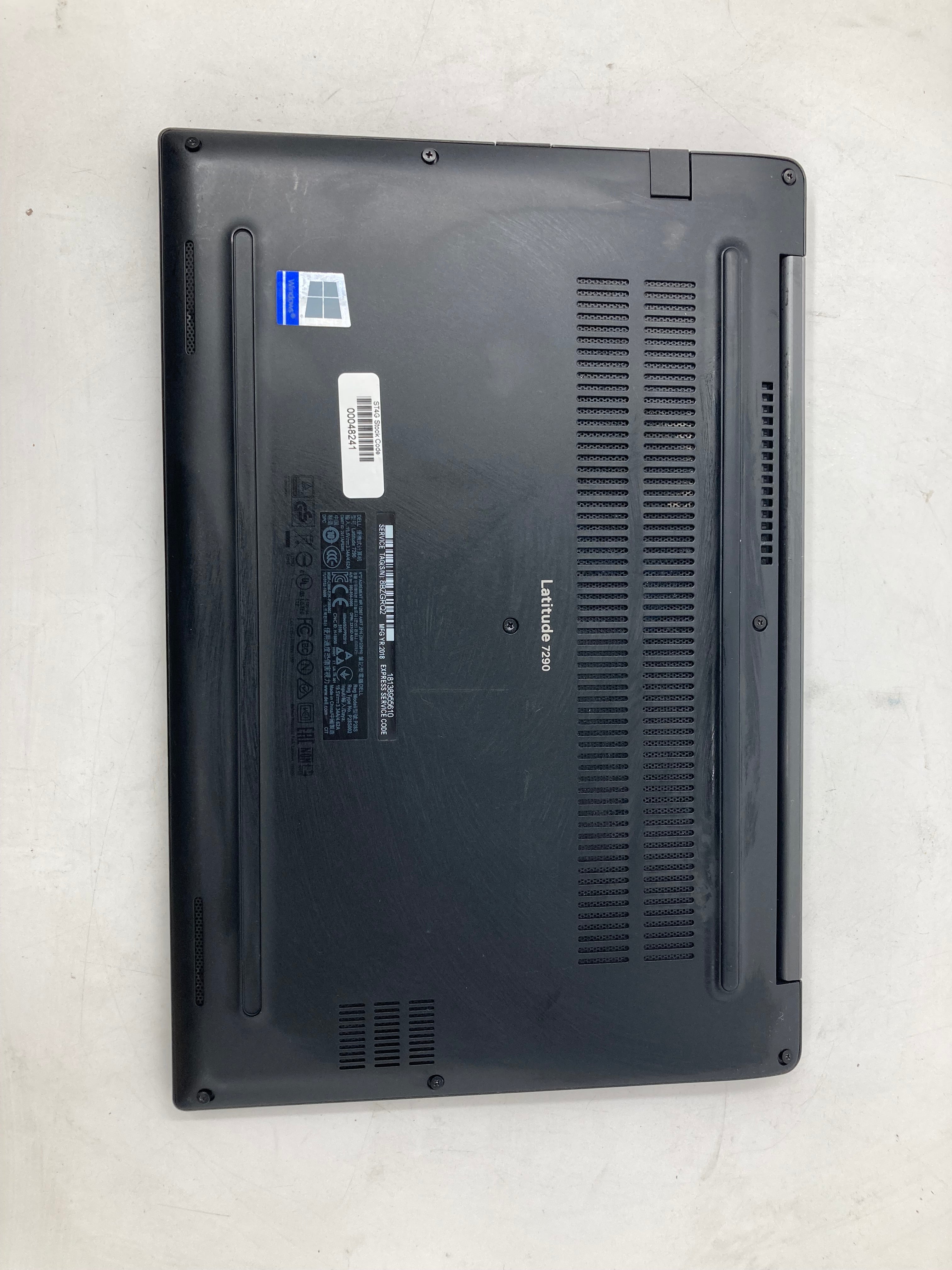 Dell Latitude 7290 12" Screen i7 8th Gen 8GB RAM 512GB SSD Win 11