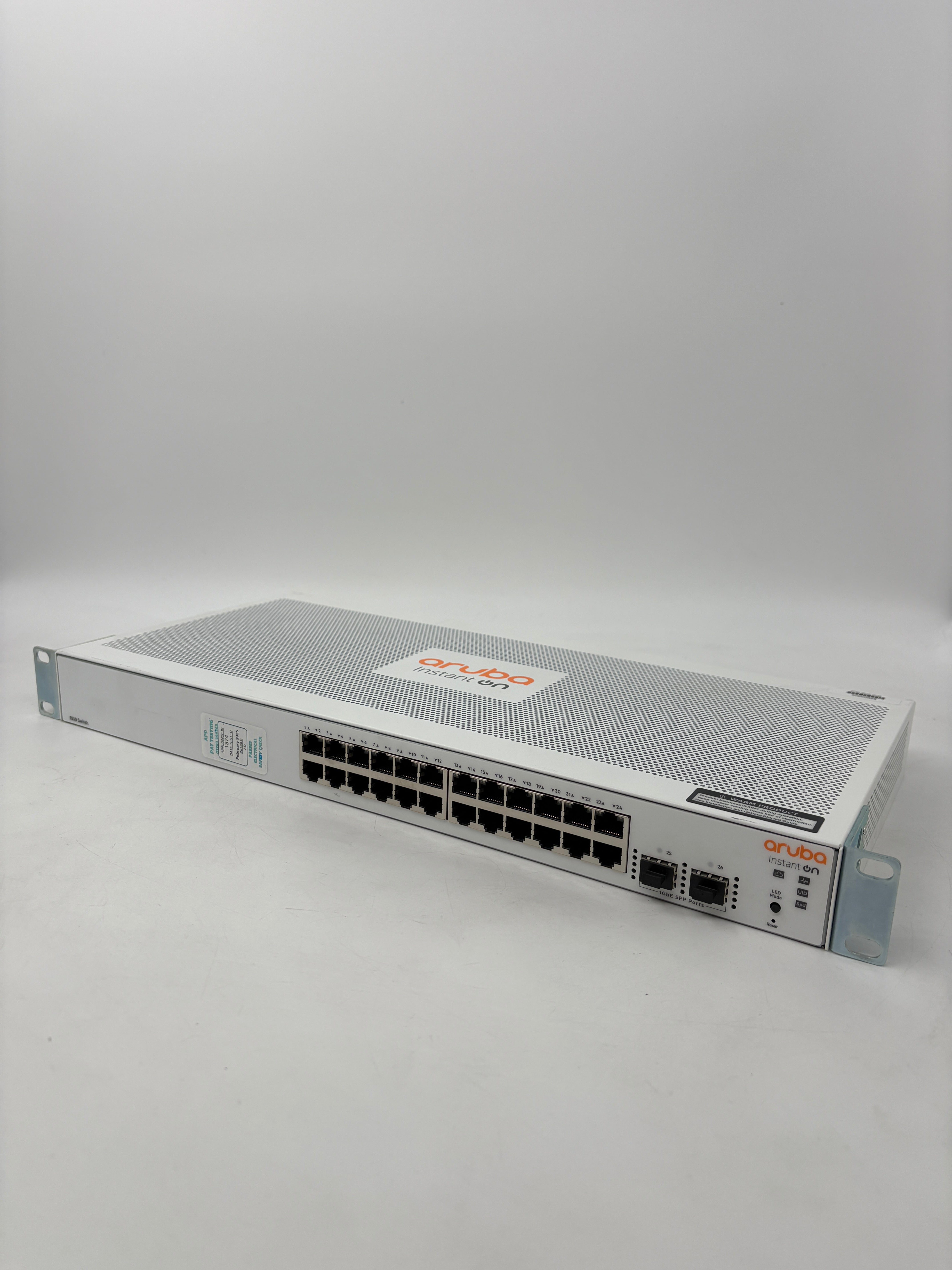 HPE Aruba Instant On 1830 24 Port PoE Managed Gigabit Switch