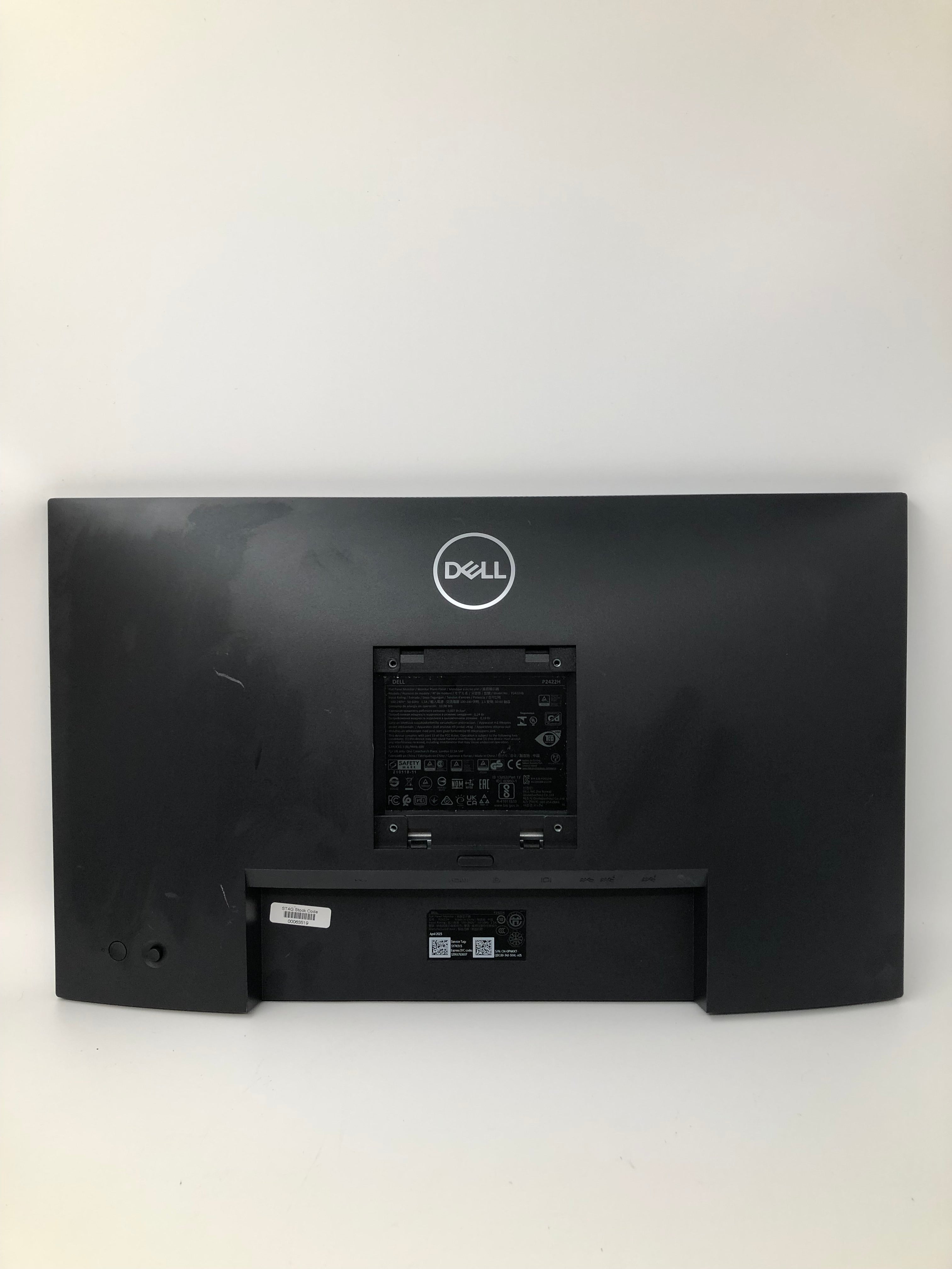 Dell P2422H Monitor, W-LED, 24" Full HD 1920 x 1080 @ 60Hz Refresh Rate, IPS