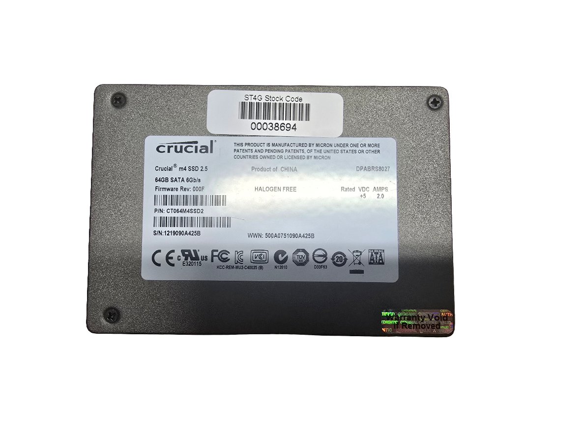 Solid State Drive 2.5" SATA SSD 64GB 120GB 128GB Lot of 19