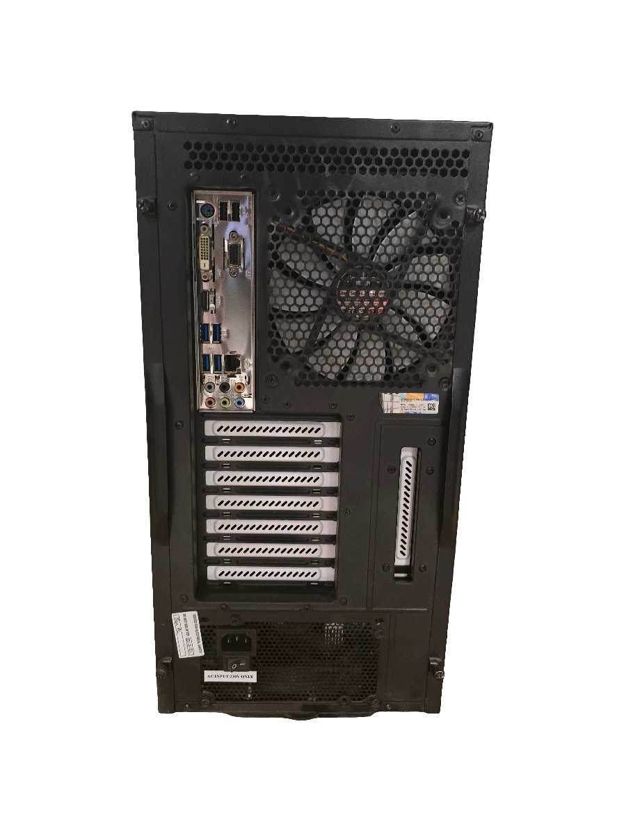 Custom Workstation PC Fractal Design GA-Z97X-SLI i5 4th Gen 8GB RAM No HDD