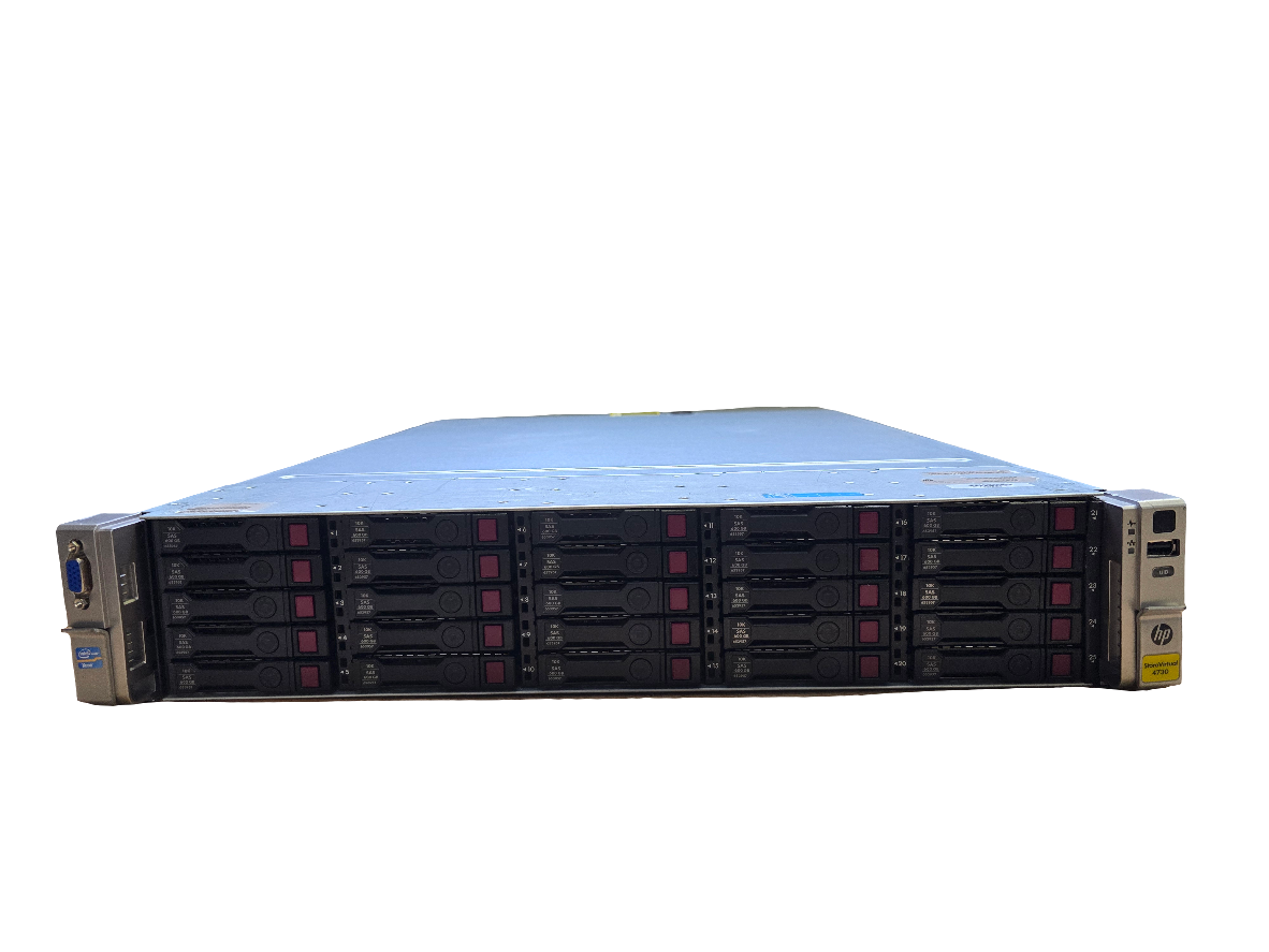 HP Storage Array StoreVirtual 4730 E5 2620 64GB RAM 15TB SAS Storage