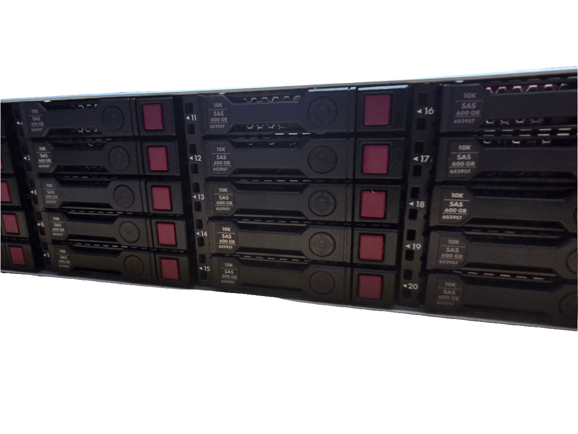 HP Storage Array StoreVirtual 4730 E5 2620 64GB RAM 15TB SAS Storage