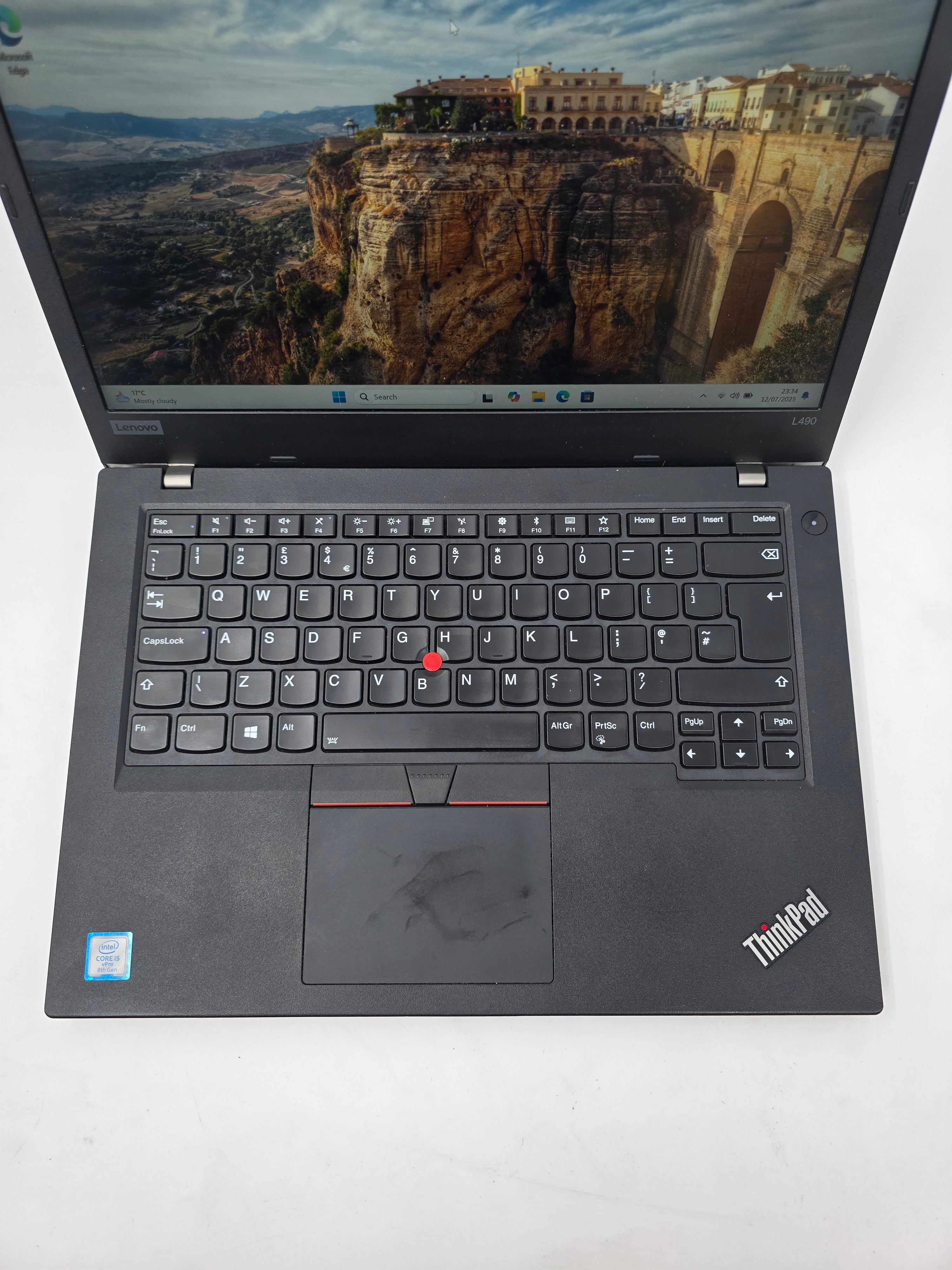 Lenovo Laptop ThinkPad L490 14" i5 8th Gen 16GB RAM 128GB SSD W11 #1