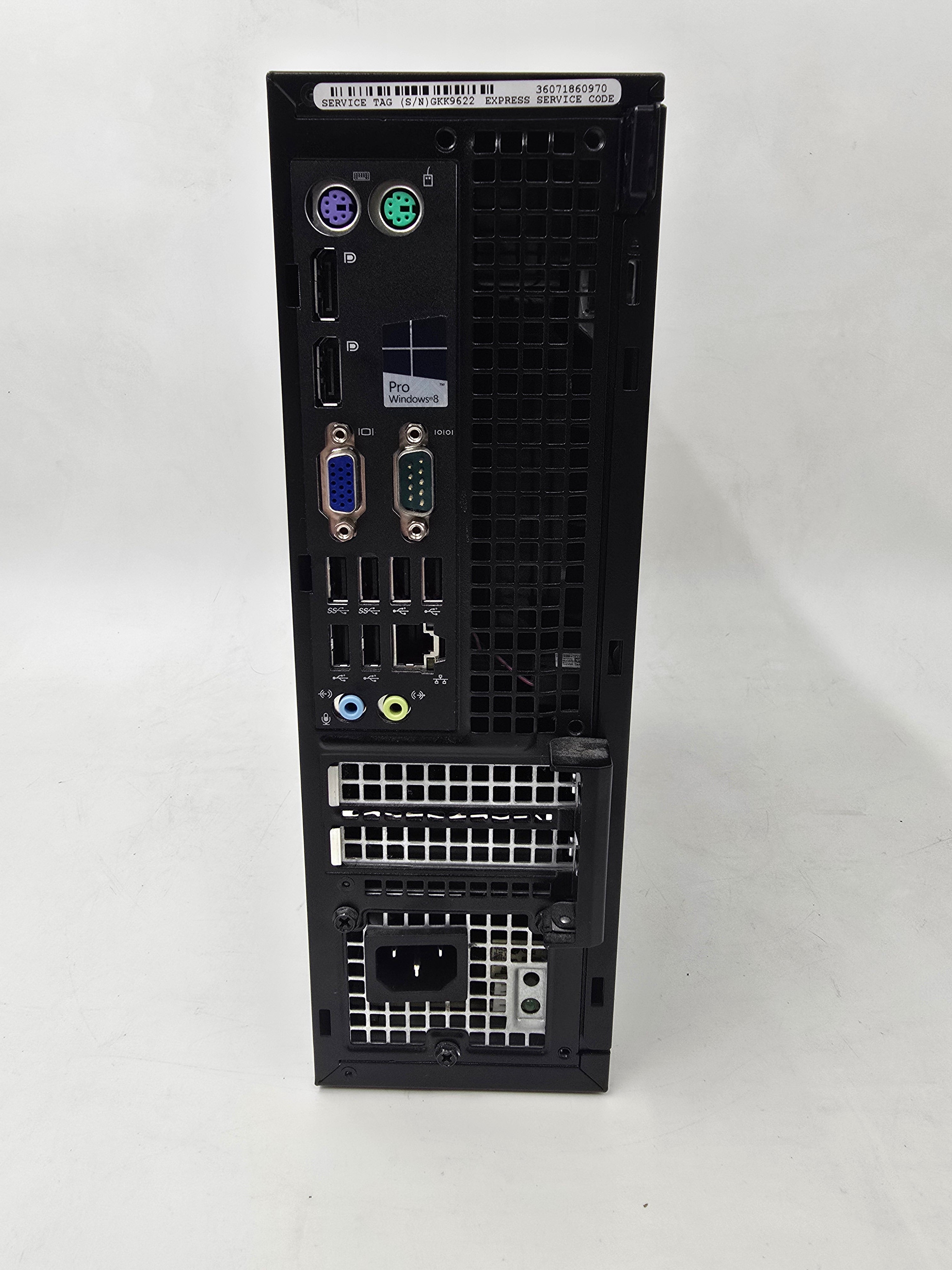 Dell Desktop PC OptiPlex 7020 i5 4th Gen 8GB RAM No HDD No OS