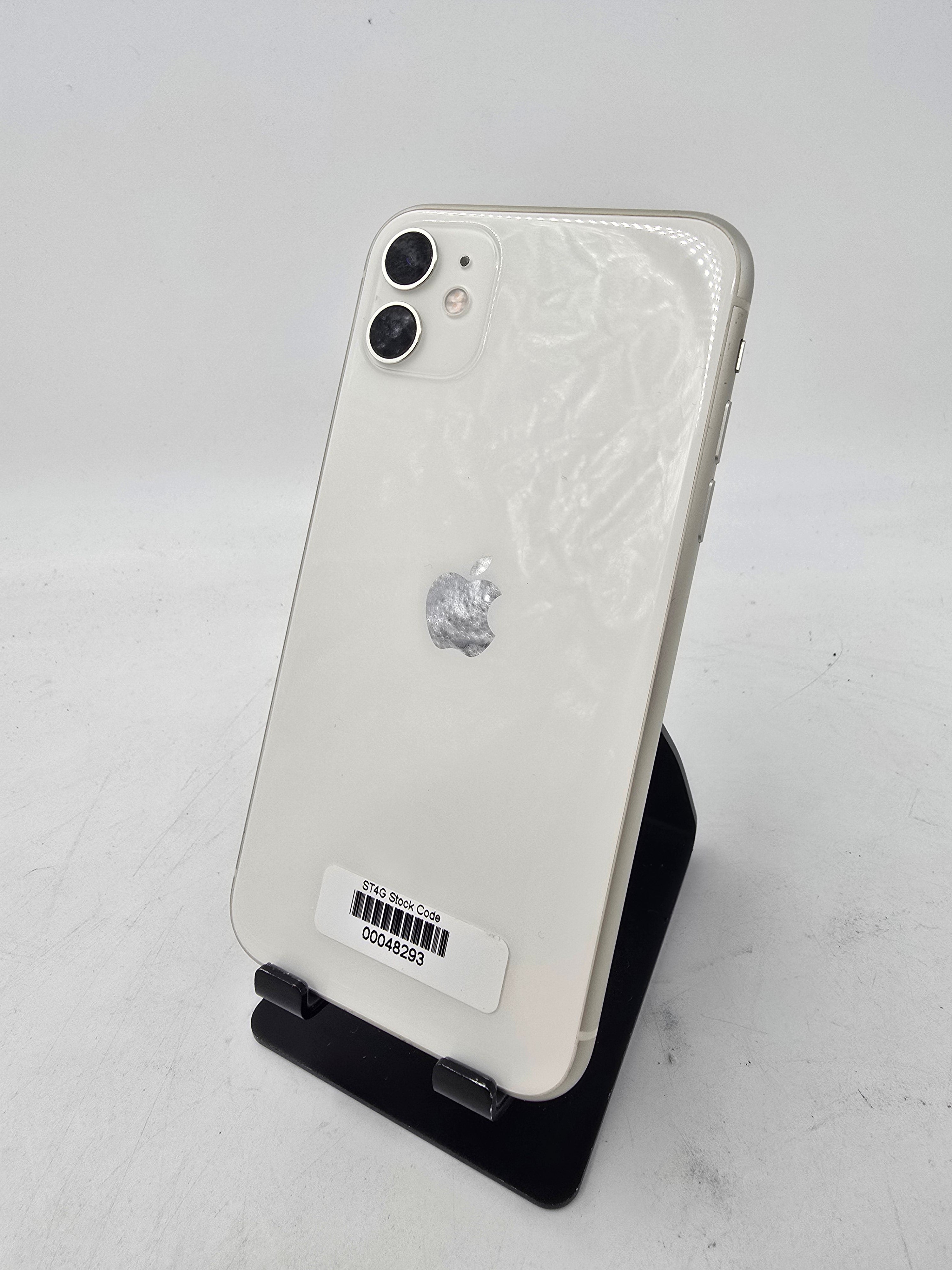 Apple iPhone 11 A2221 128GB Storage Unlocked White 98% Battery