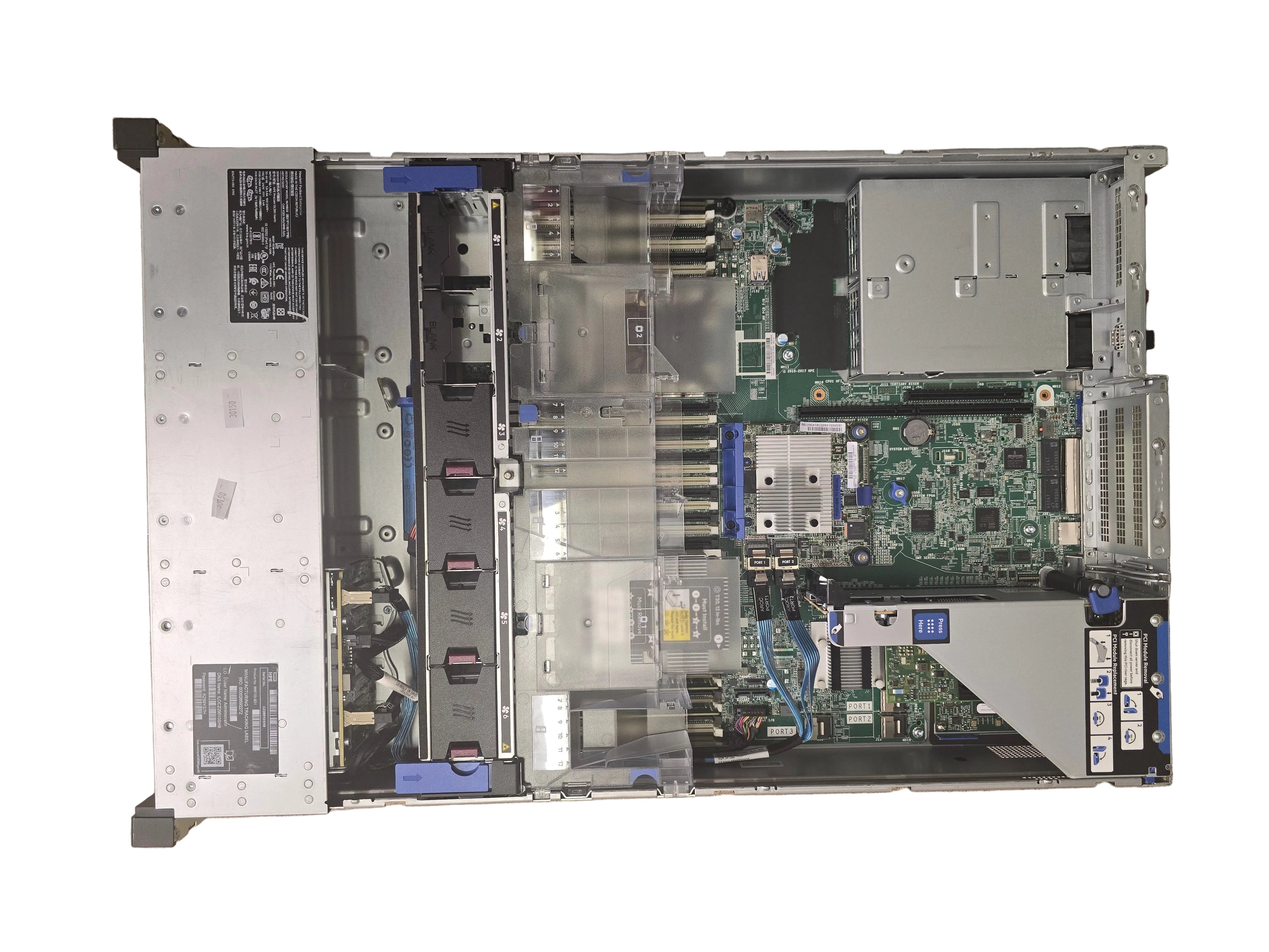 HPE ProLiant DL380 Gen 10 | Xeon Silver 4214 | 32GB RAM | 2x 400GB SSD | P408i